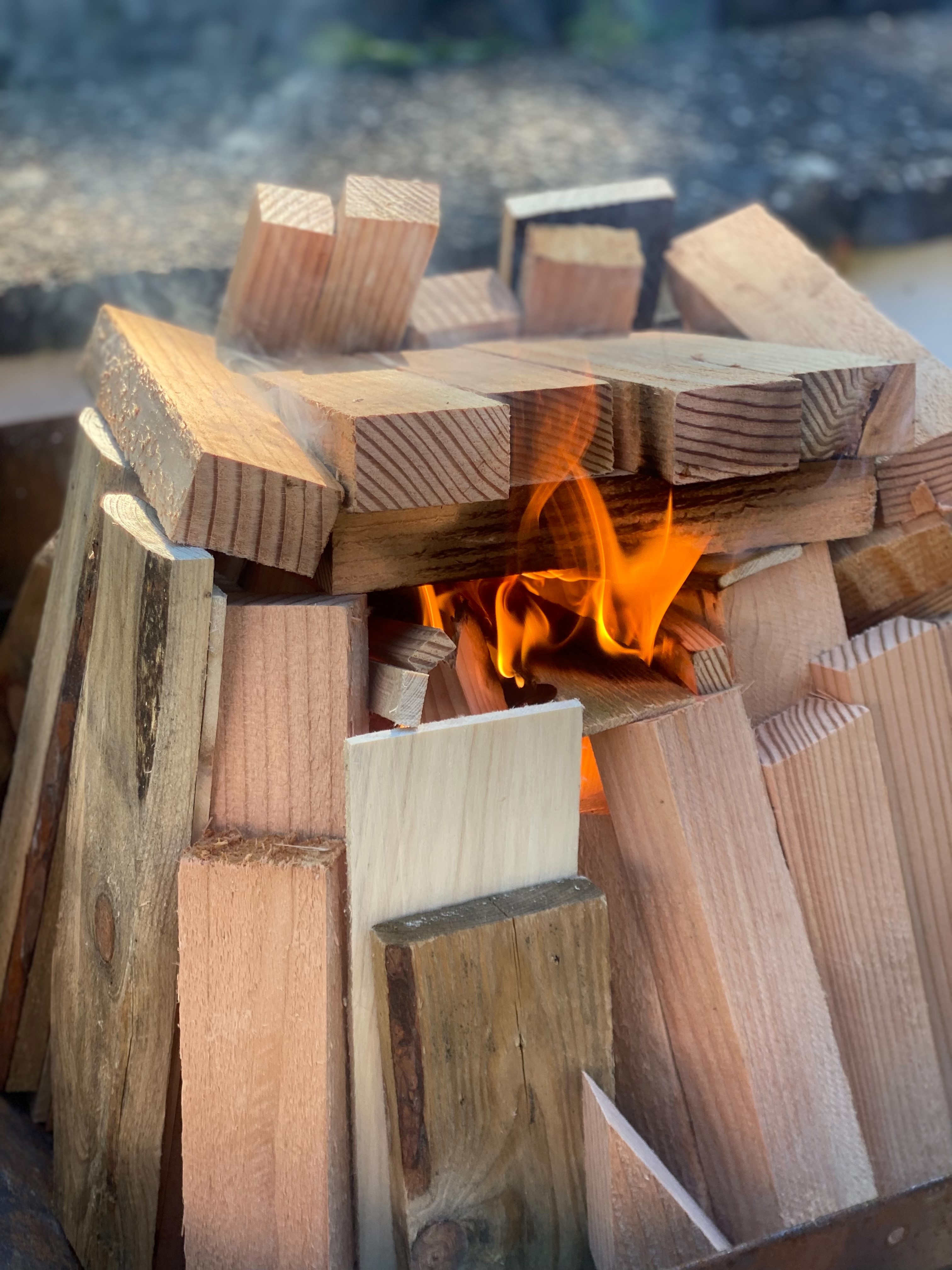 Brennendes Feuer