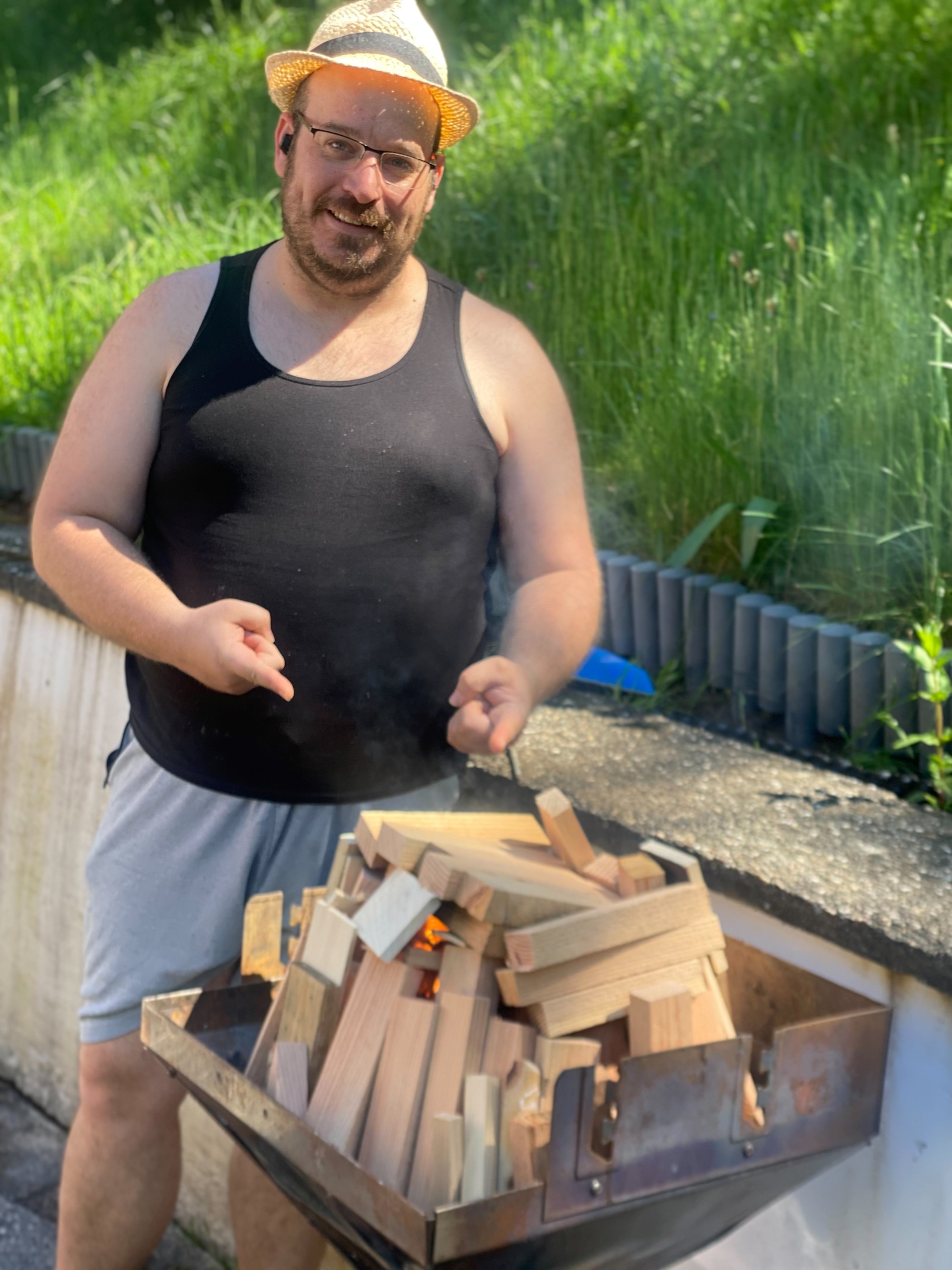 Gemeinsames Angrillen