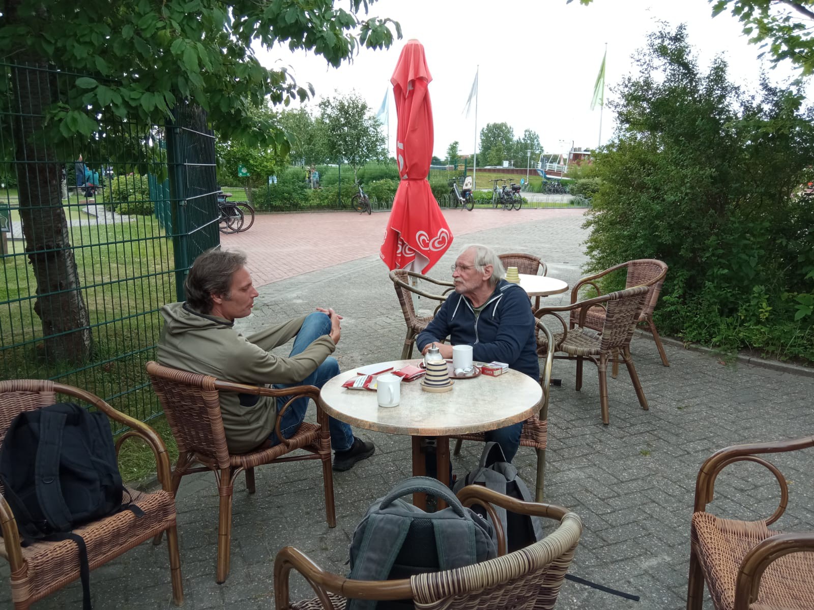 Gemeinsames Kaffee trinken