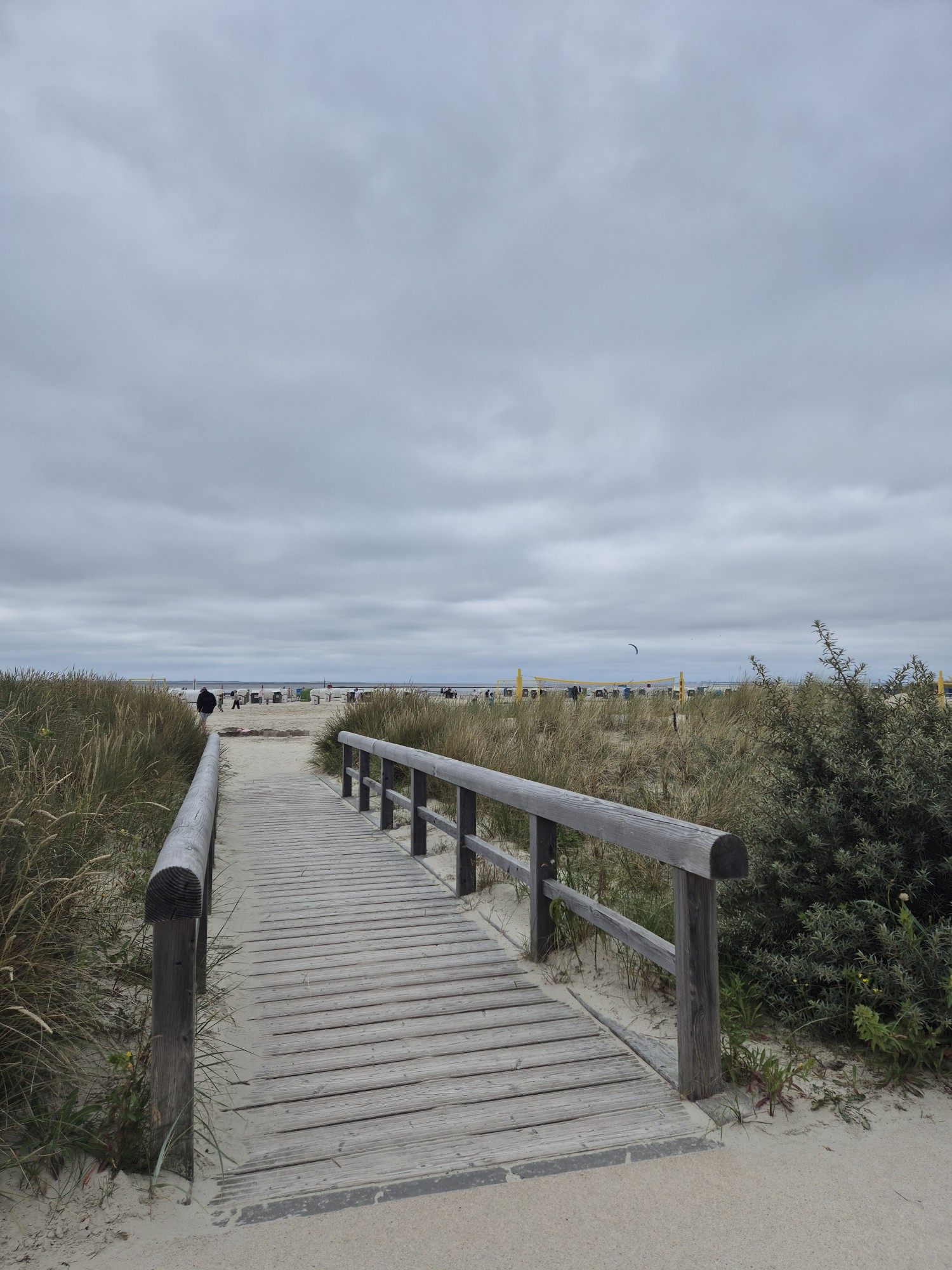 Aussicht am Strand