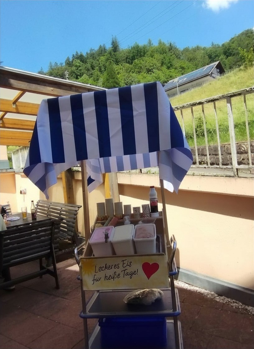 Vorbereiter Eiswagen