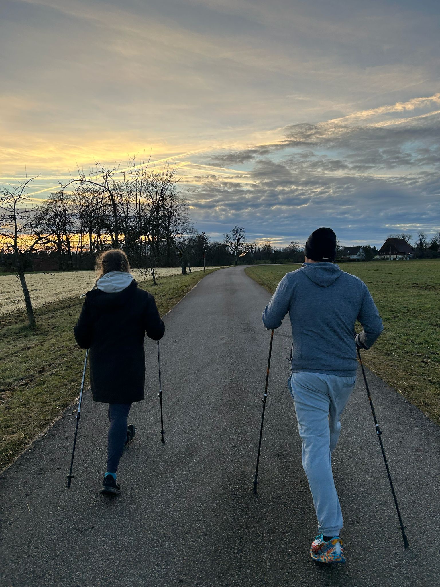 Gemeinsames Walking