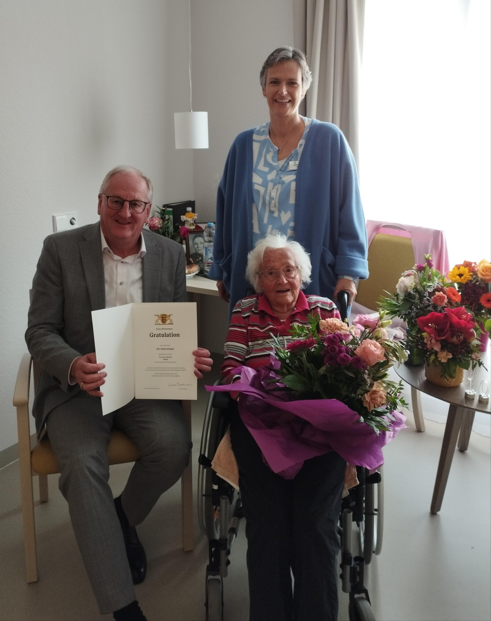 Besuch des Oberb&uuml;rgermeisters