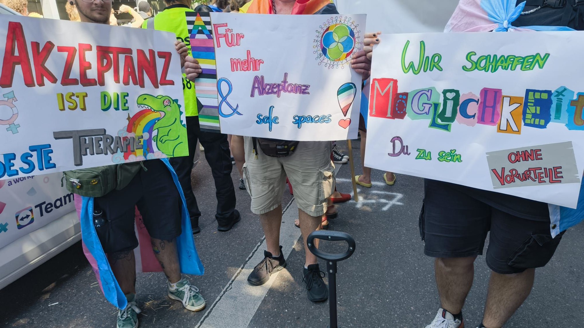 Vorbereitete Plakate