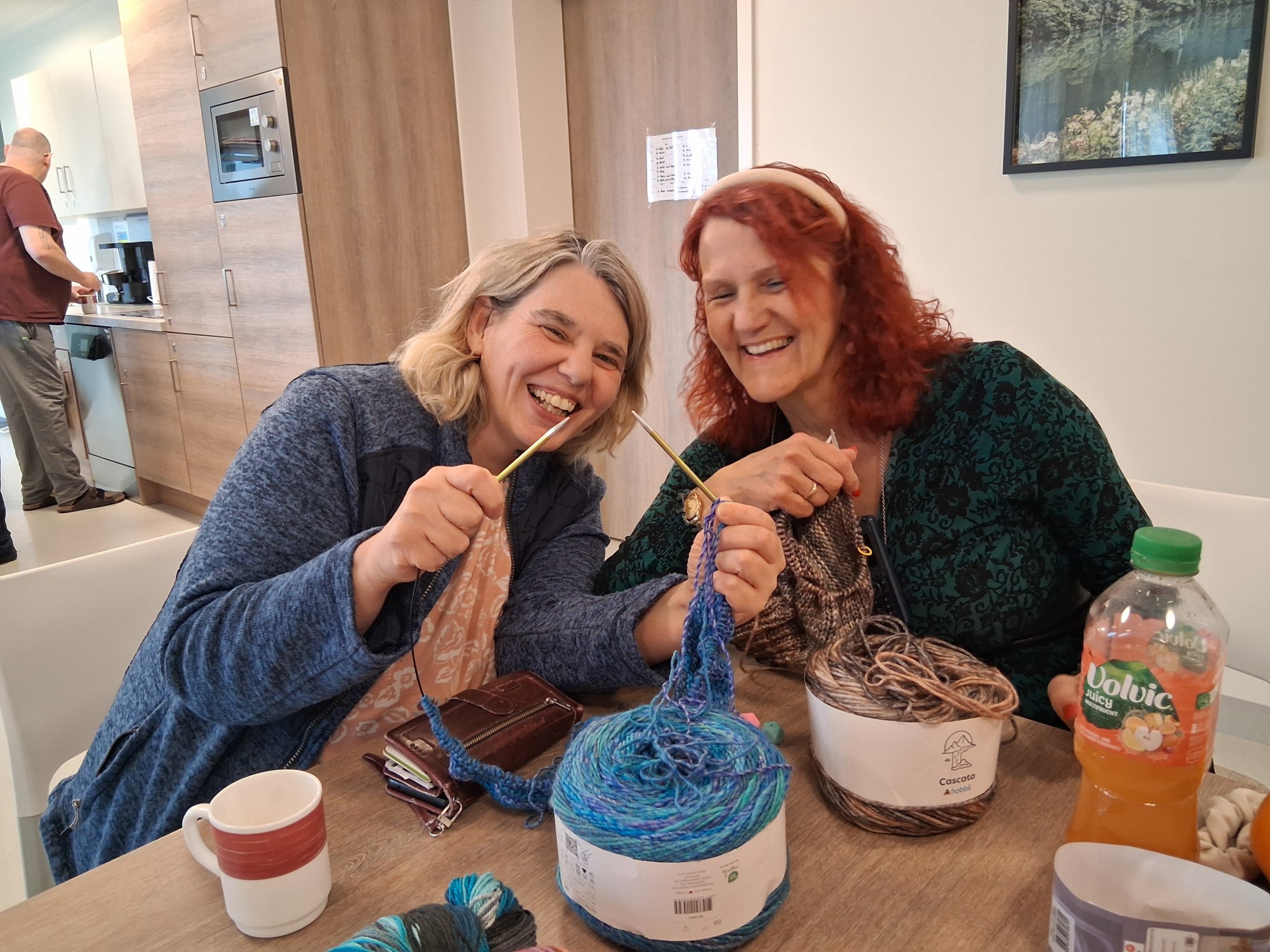 Gemeinsames Stricken