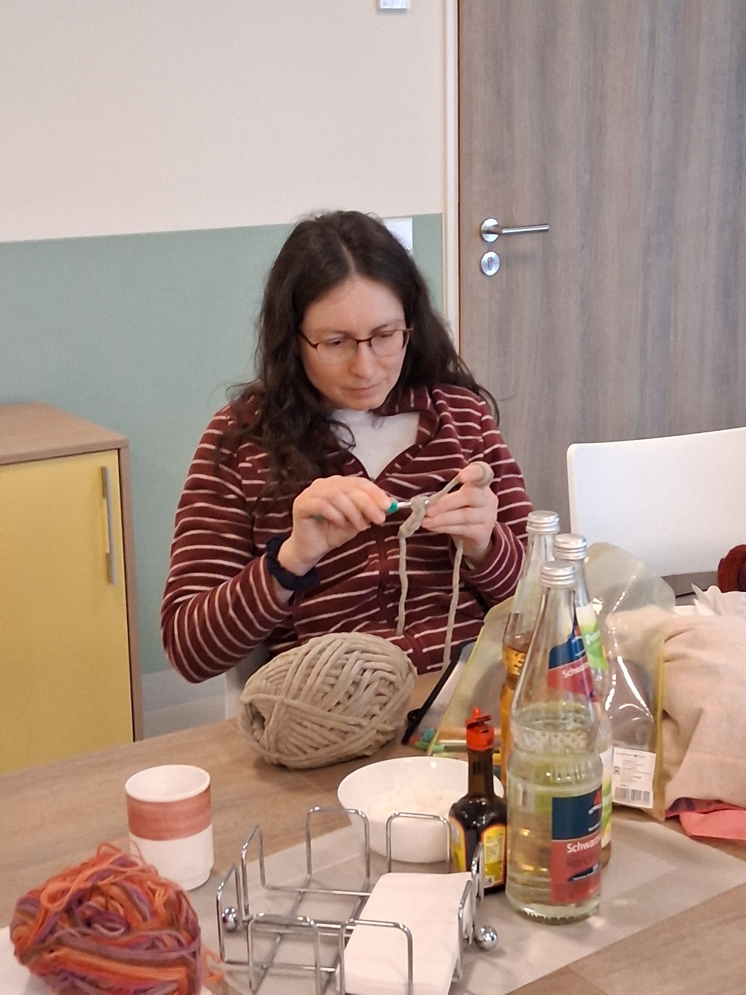 Gemeinsames Stricken