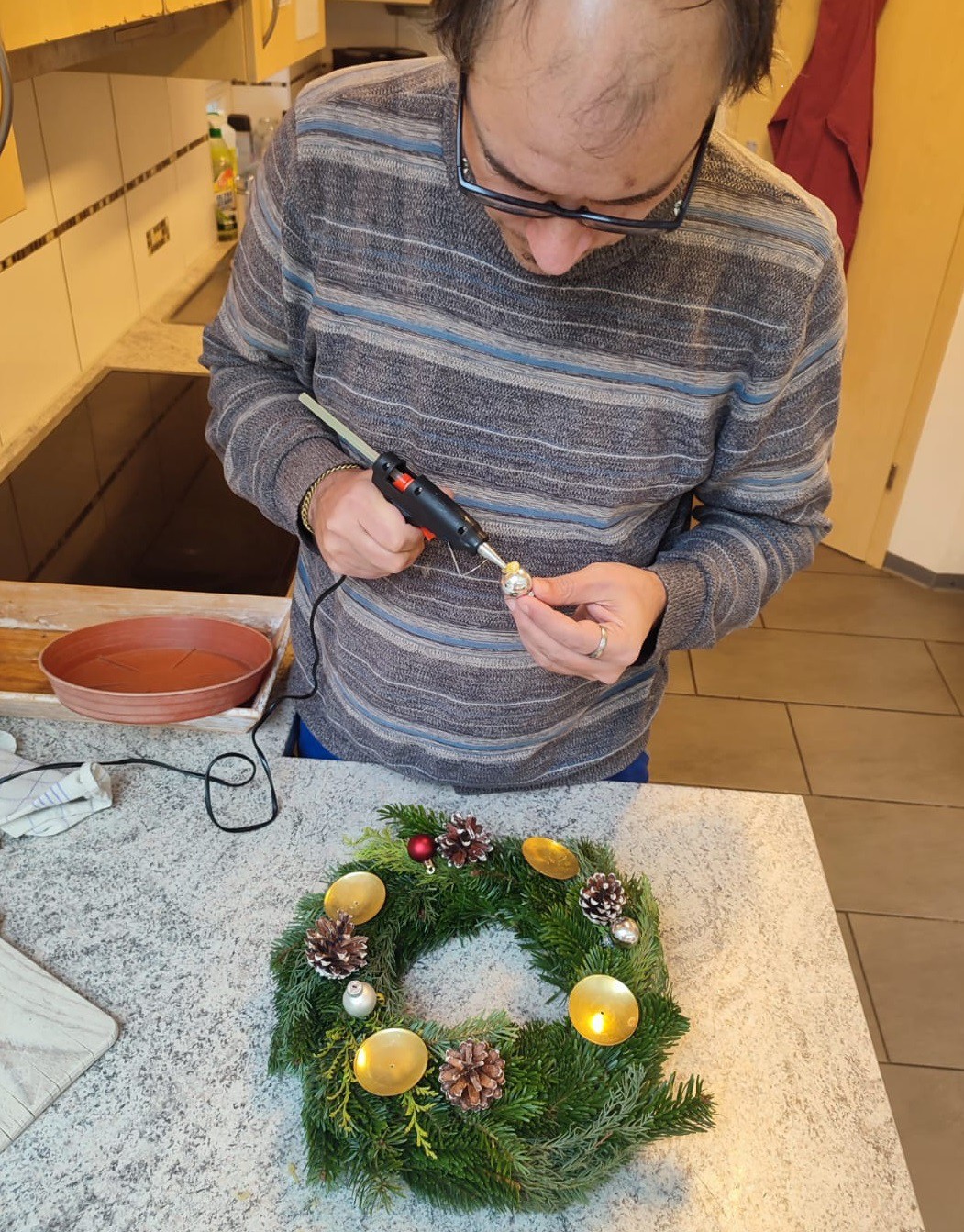 Gemeinsames Basteln