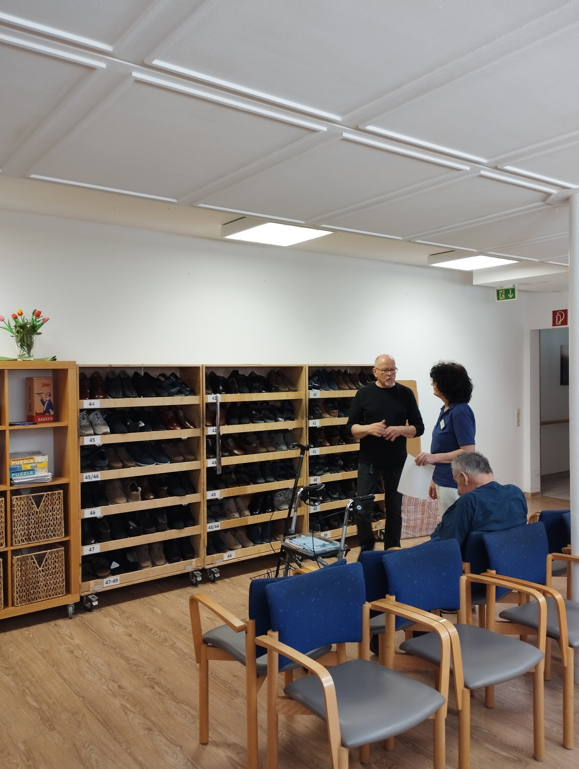 Vorbesprechen der Aktion