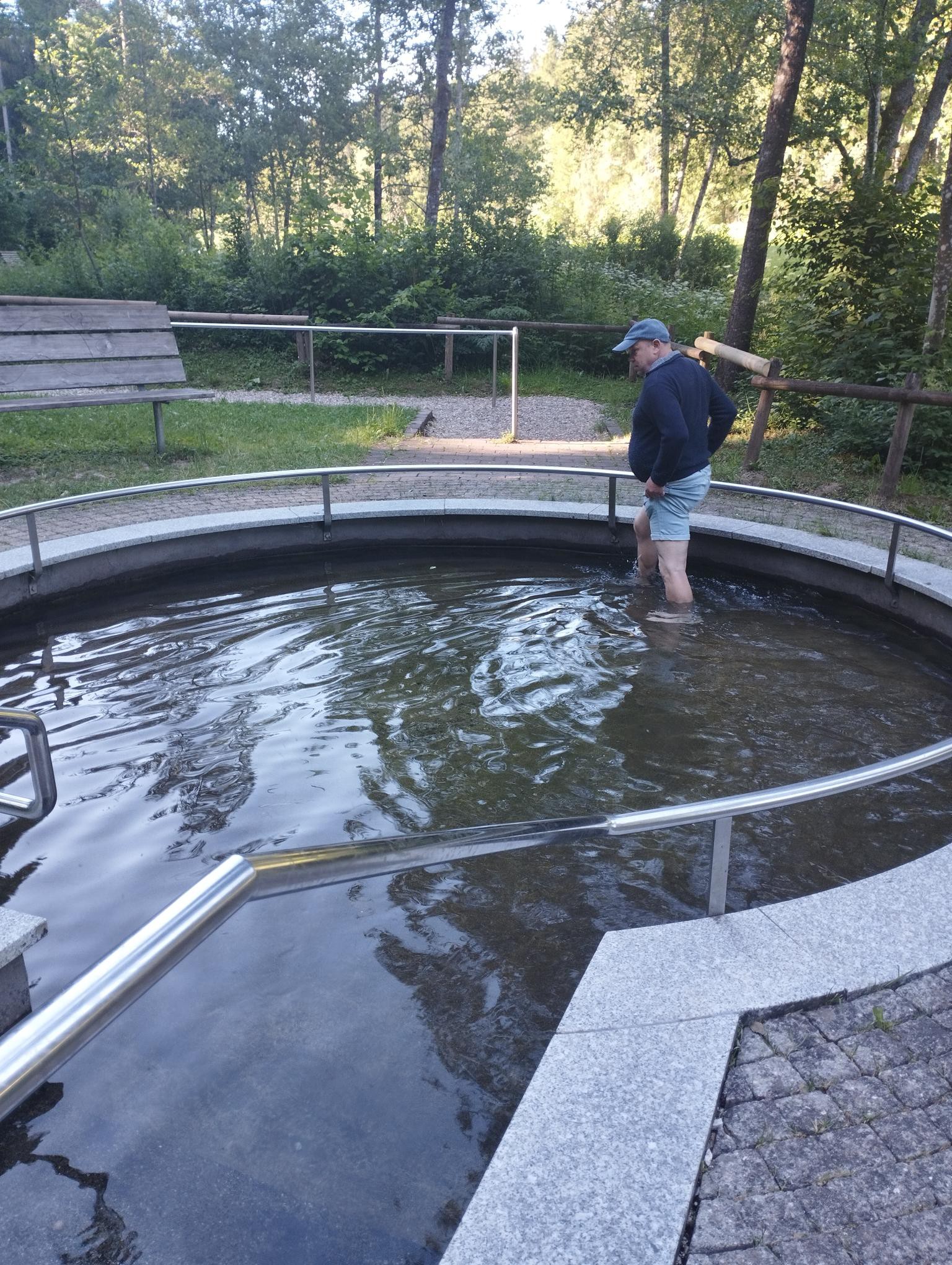 Laufen im Wasser