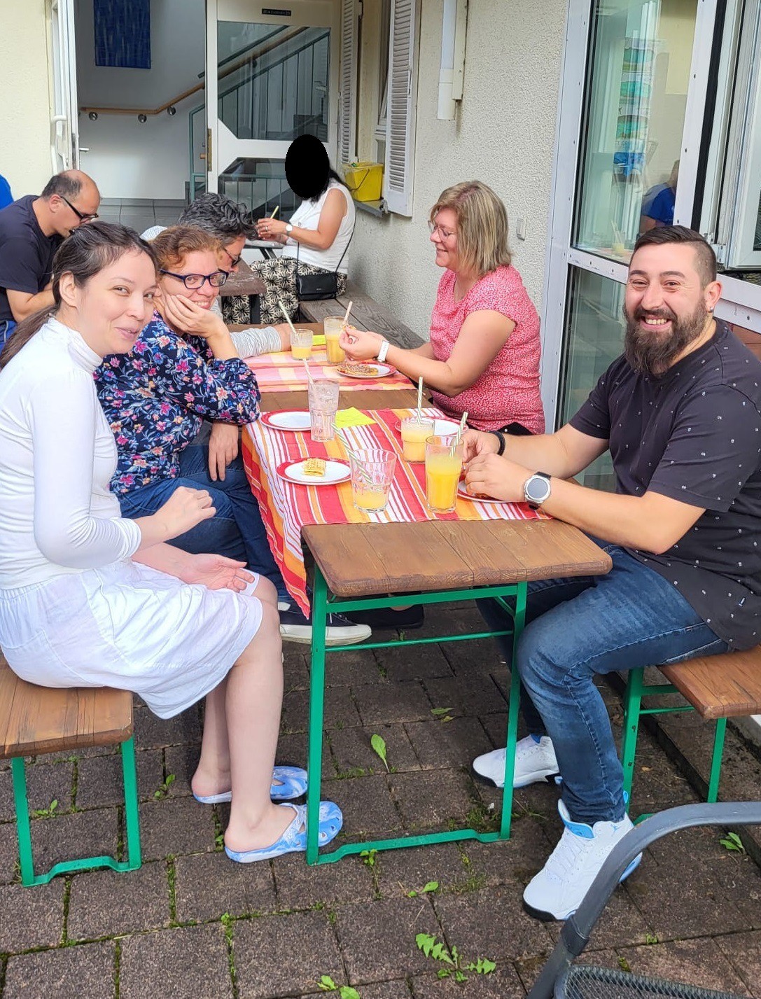 Gem&uuml;tliches Zusammensitzen