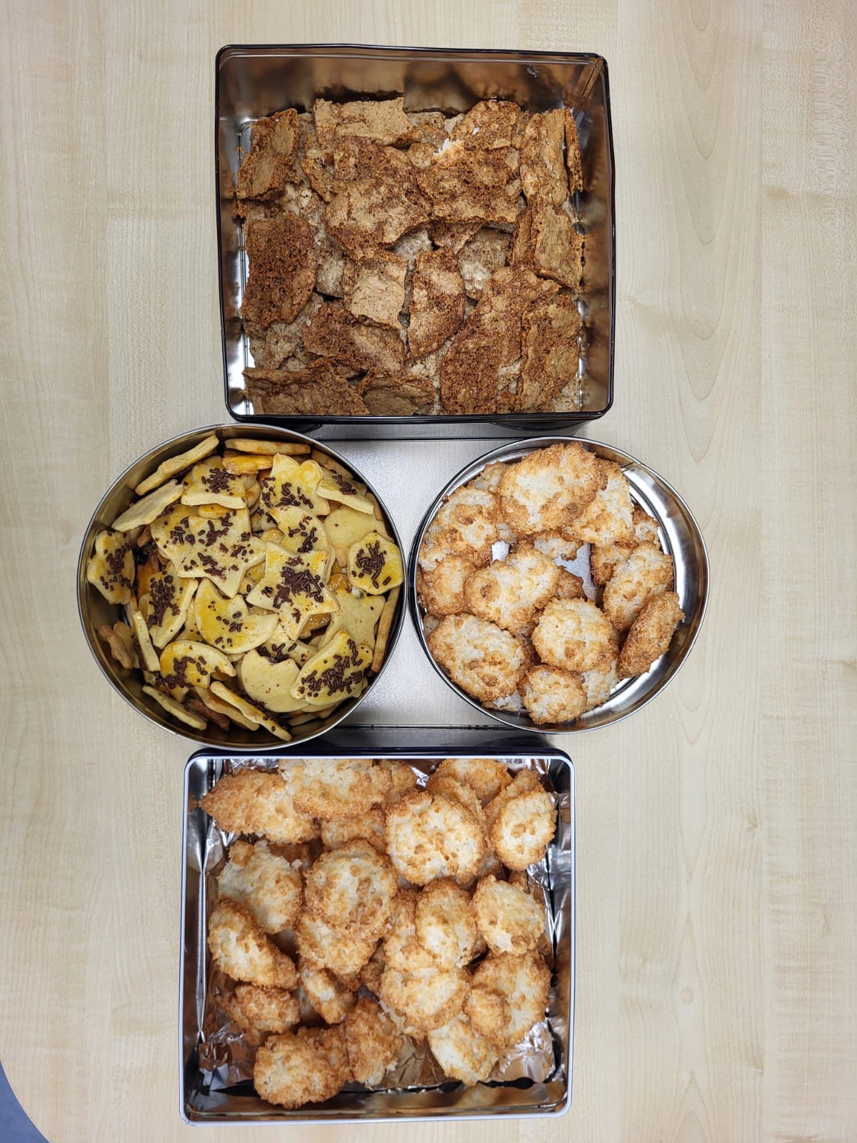 Gebackene Plätzchen