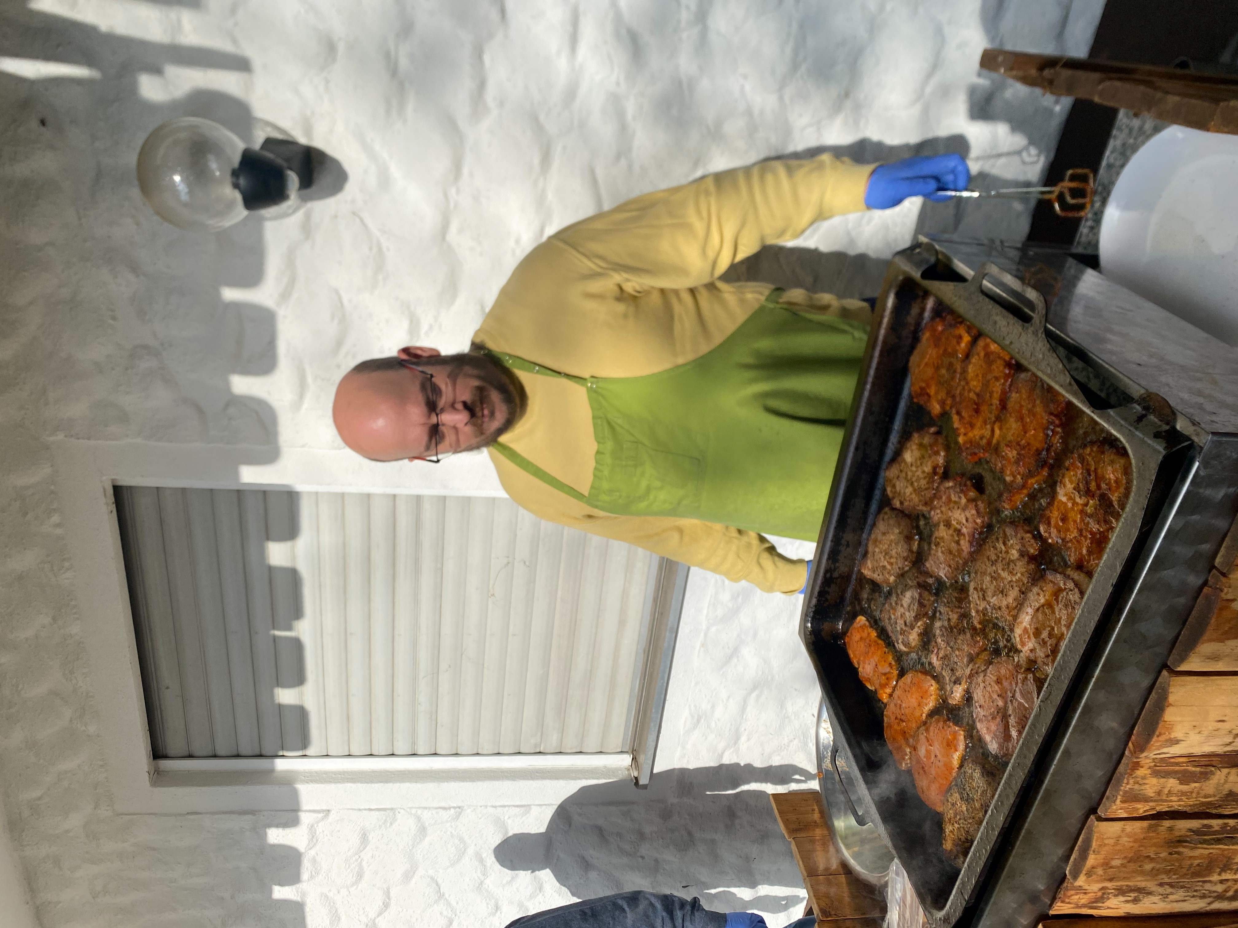 Gemeinsames Grillen