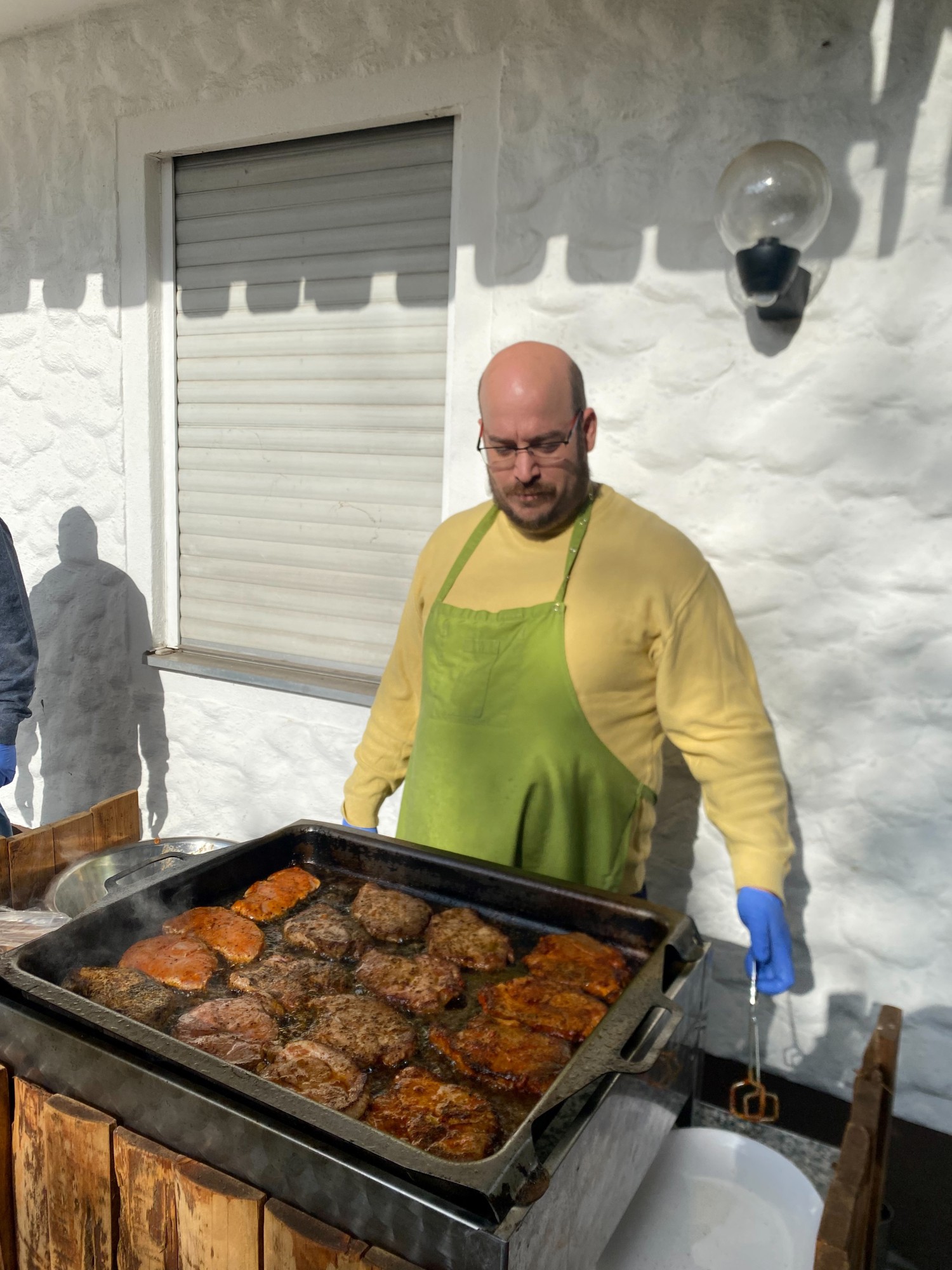 Gemeinsames Grillen