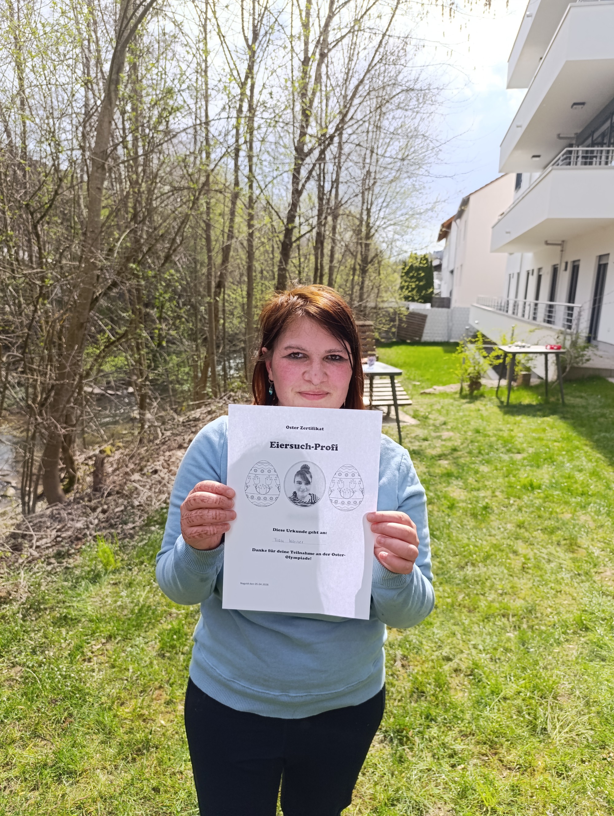 Urkunde der Osterolympiade