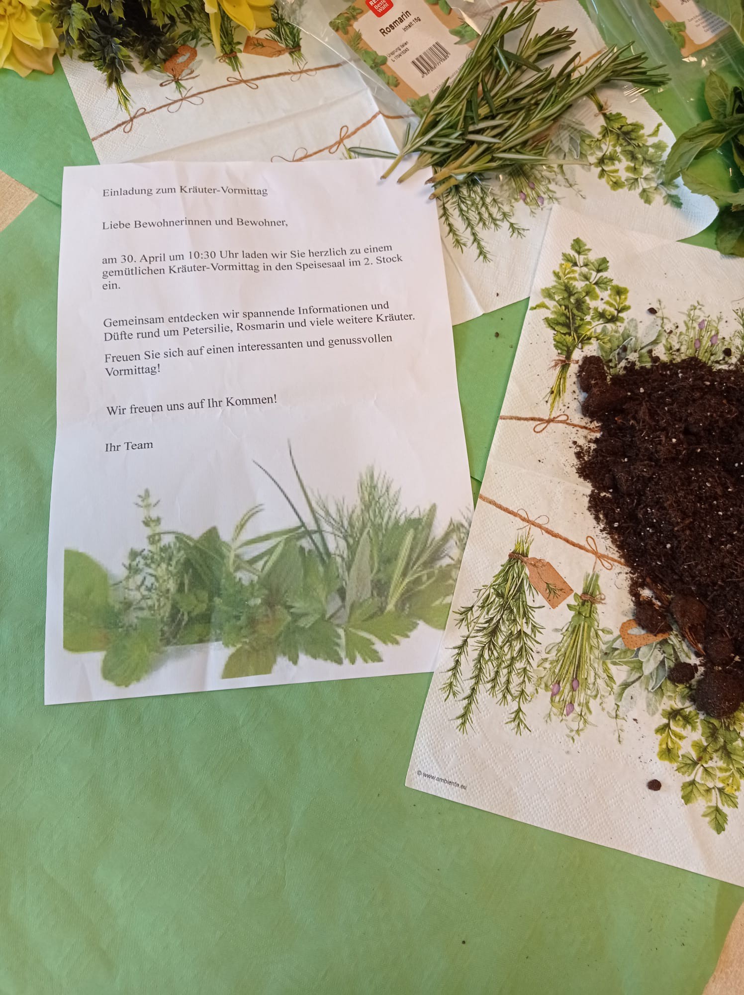 Anleitung zum Kr&auml;utertag