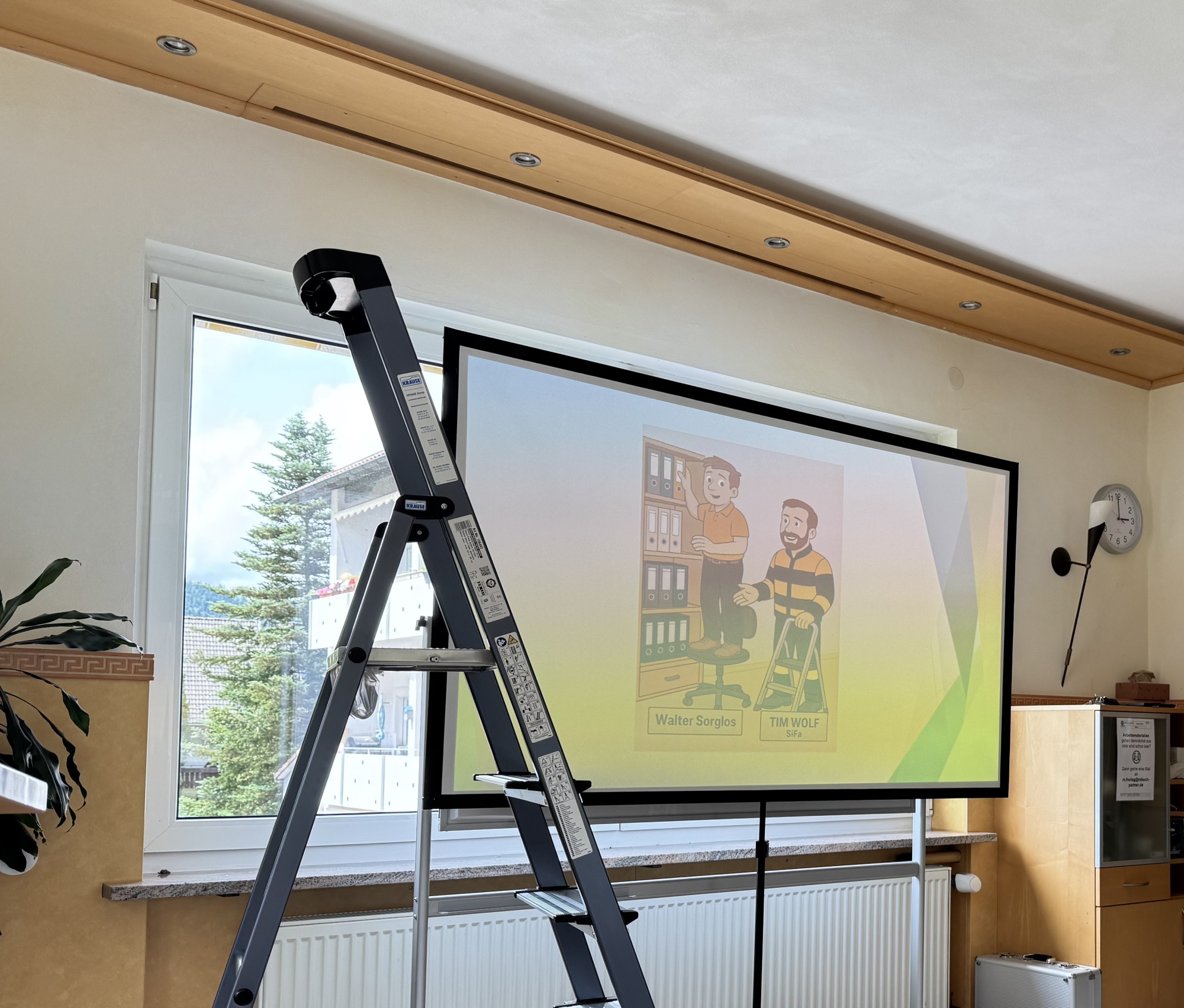 Pr&auml;sentation Arbeitssicherheit