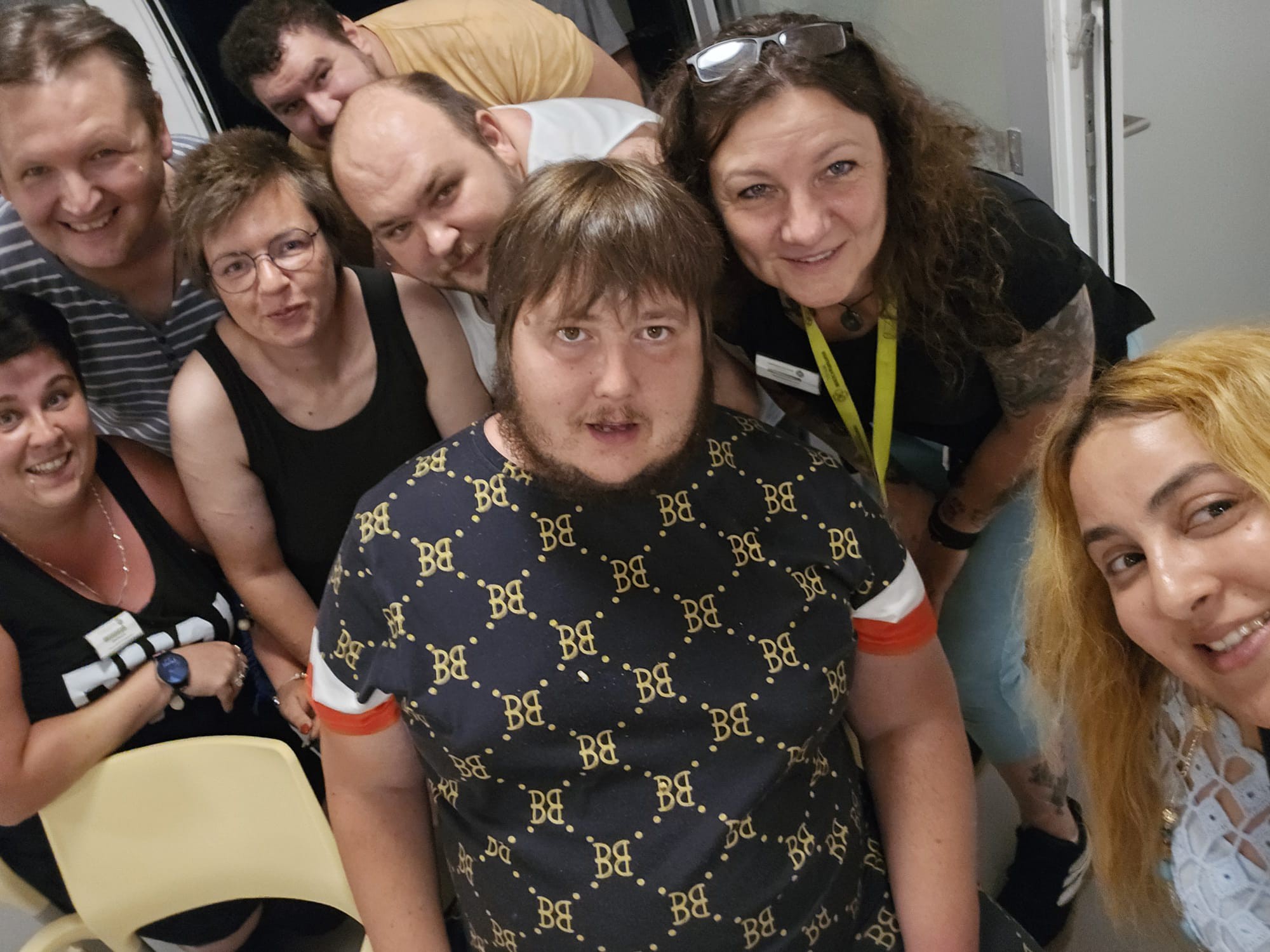 Gruppenselfie