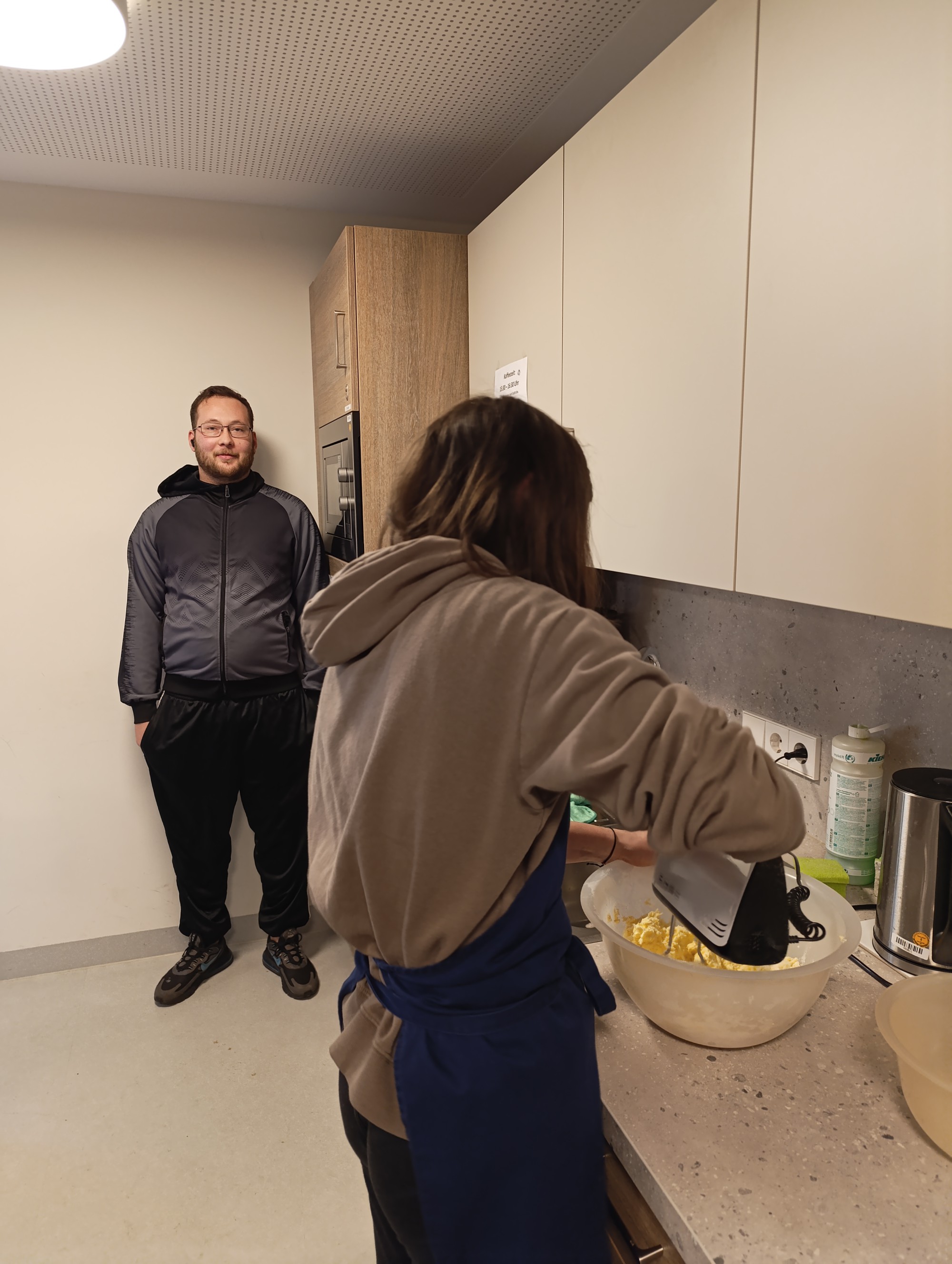 Gemeinsames Pl&auml;tzchen backen