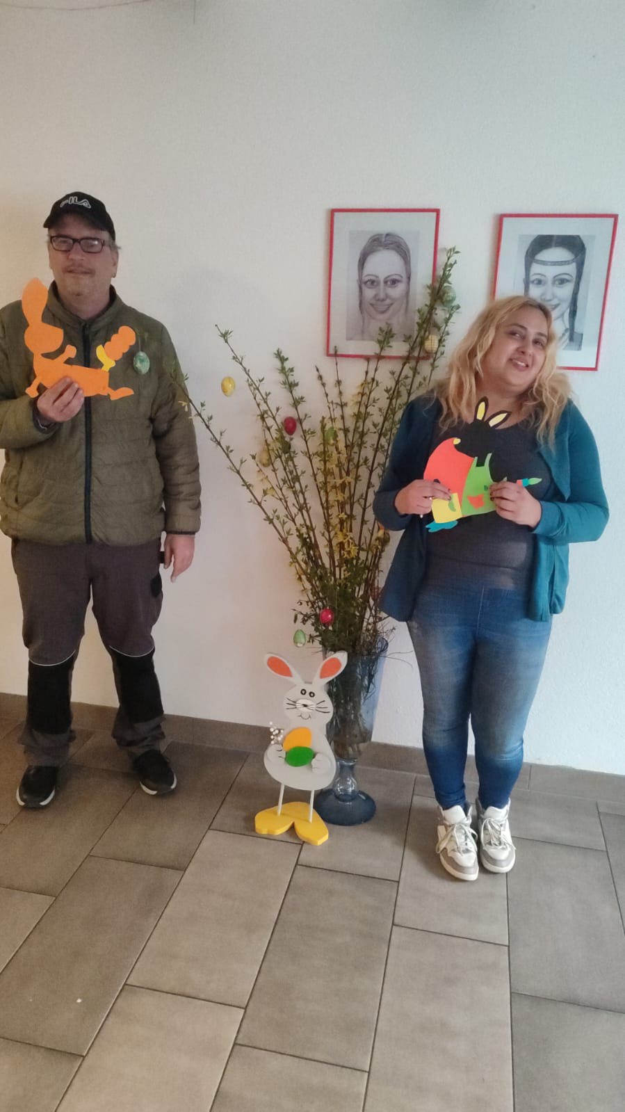 Ergebnis der Bastelarbeiten