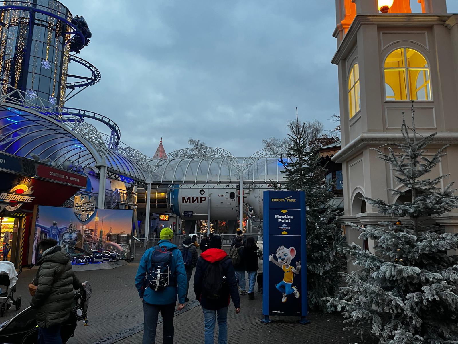 Gemeinsamer Tag im Europapark Rust