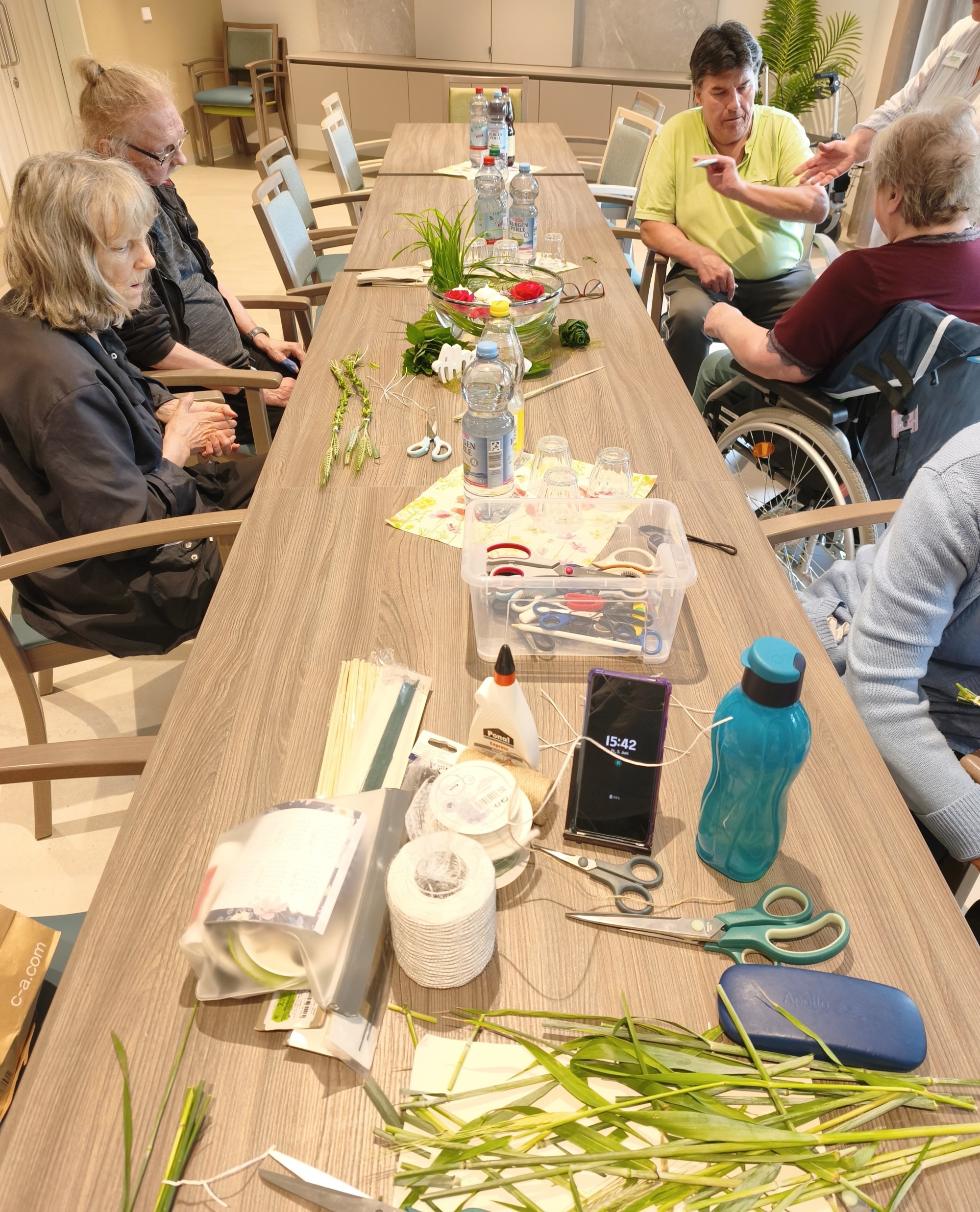 Vorbereitung der Arbeitsmaterialien
