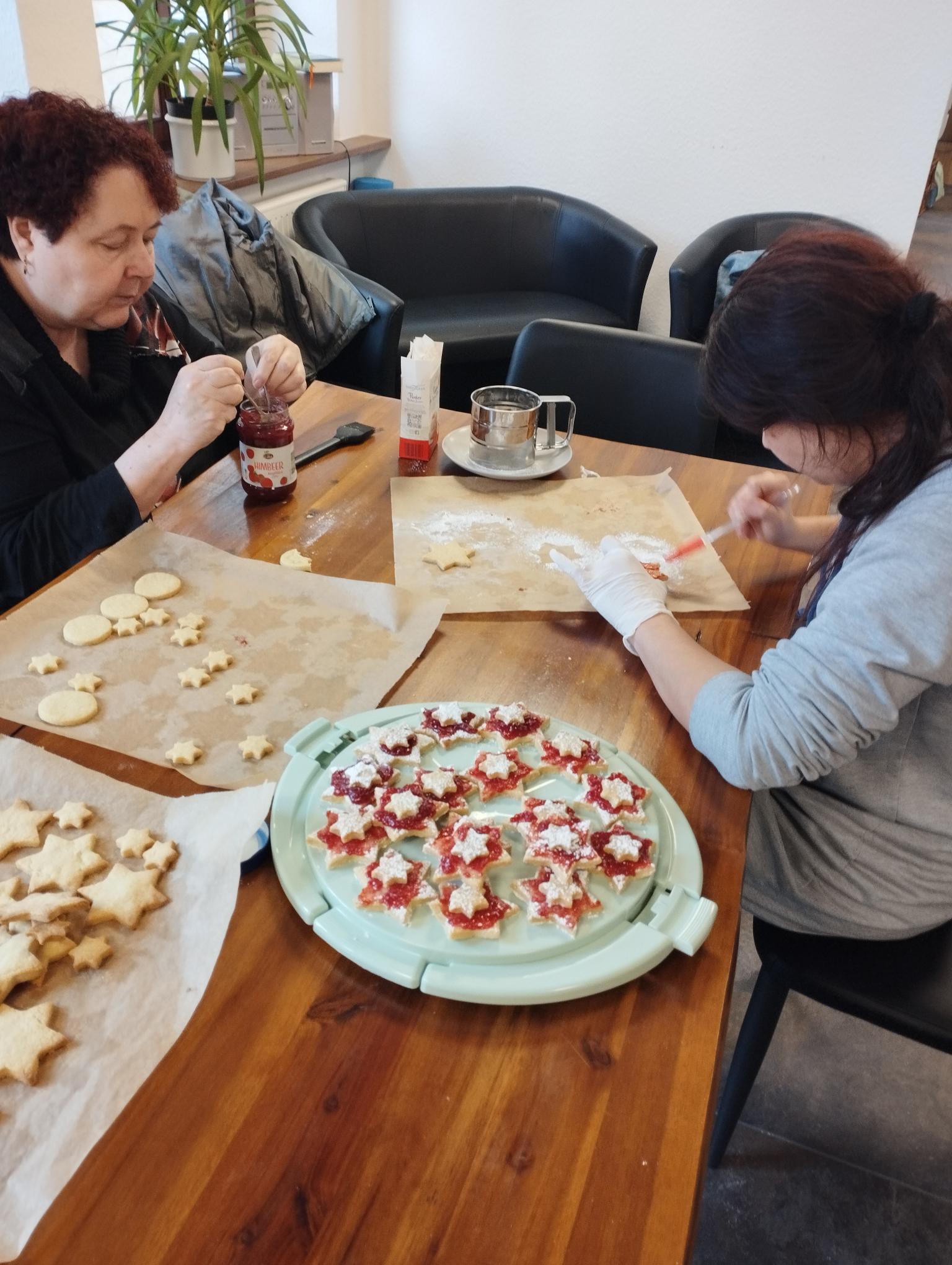 Gemeinsames Pl&auml;tzchen backen