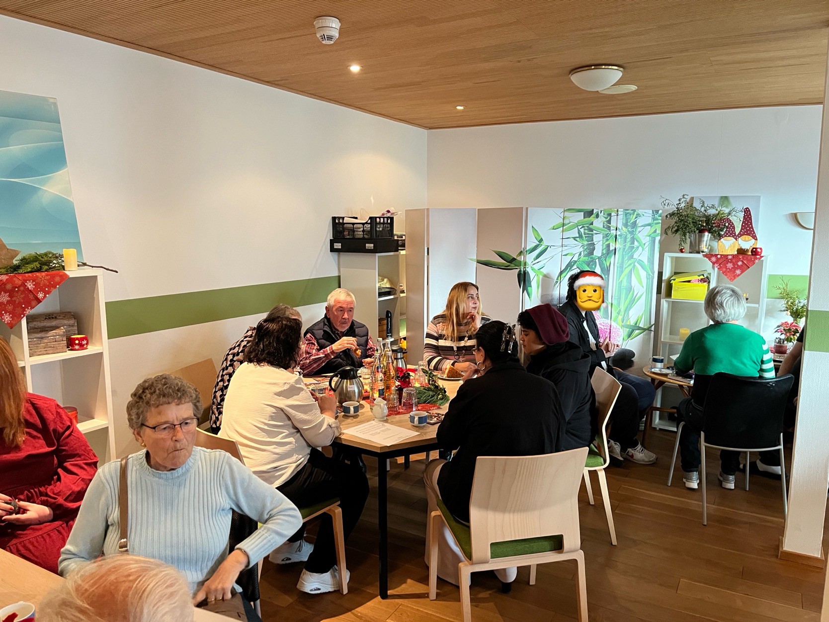 Gemeinsames Zusammensitzen