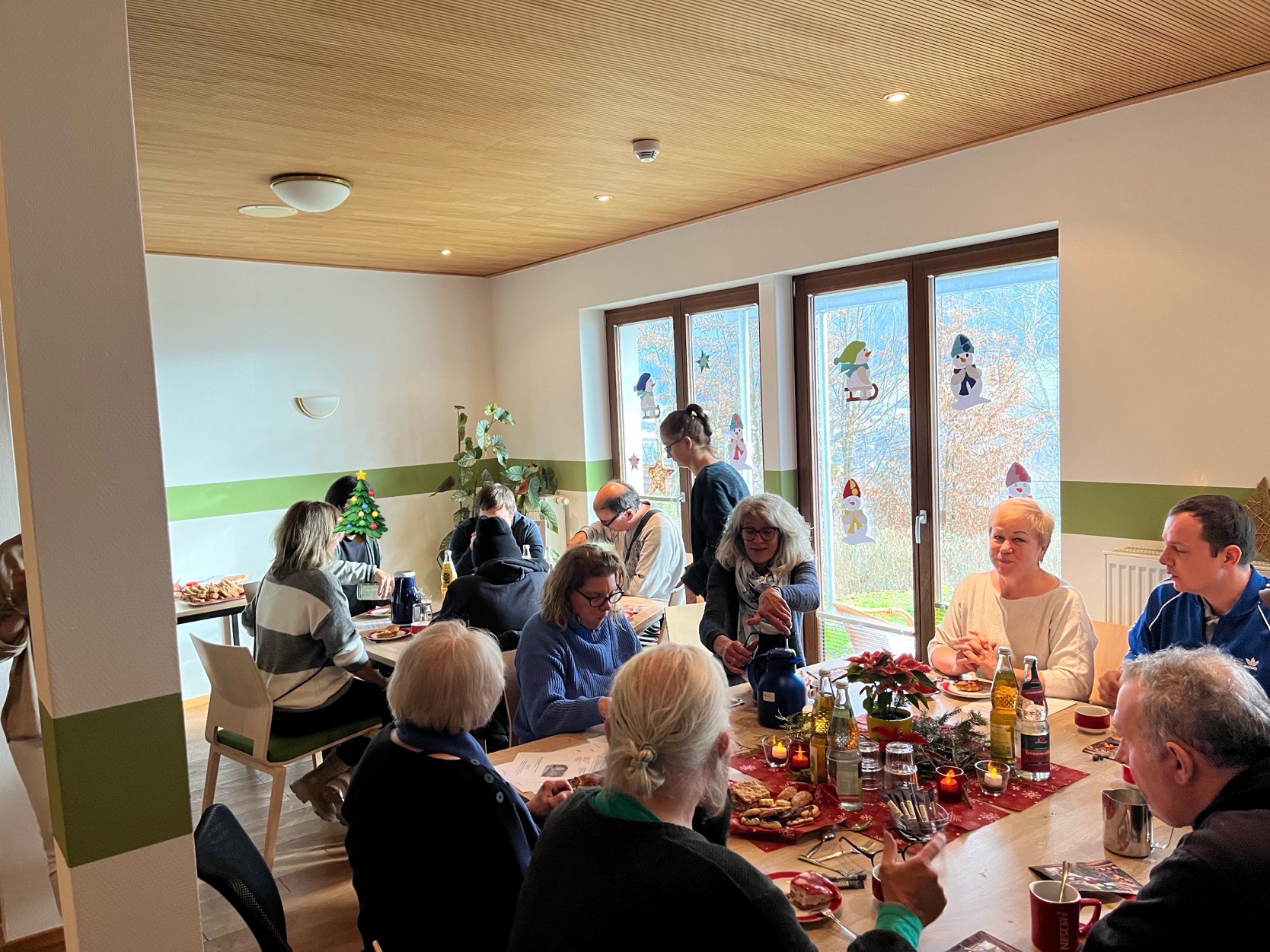 Gemeinsames Zusammensitzen