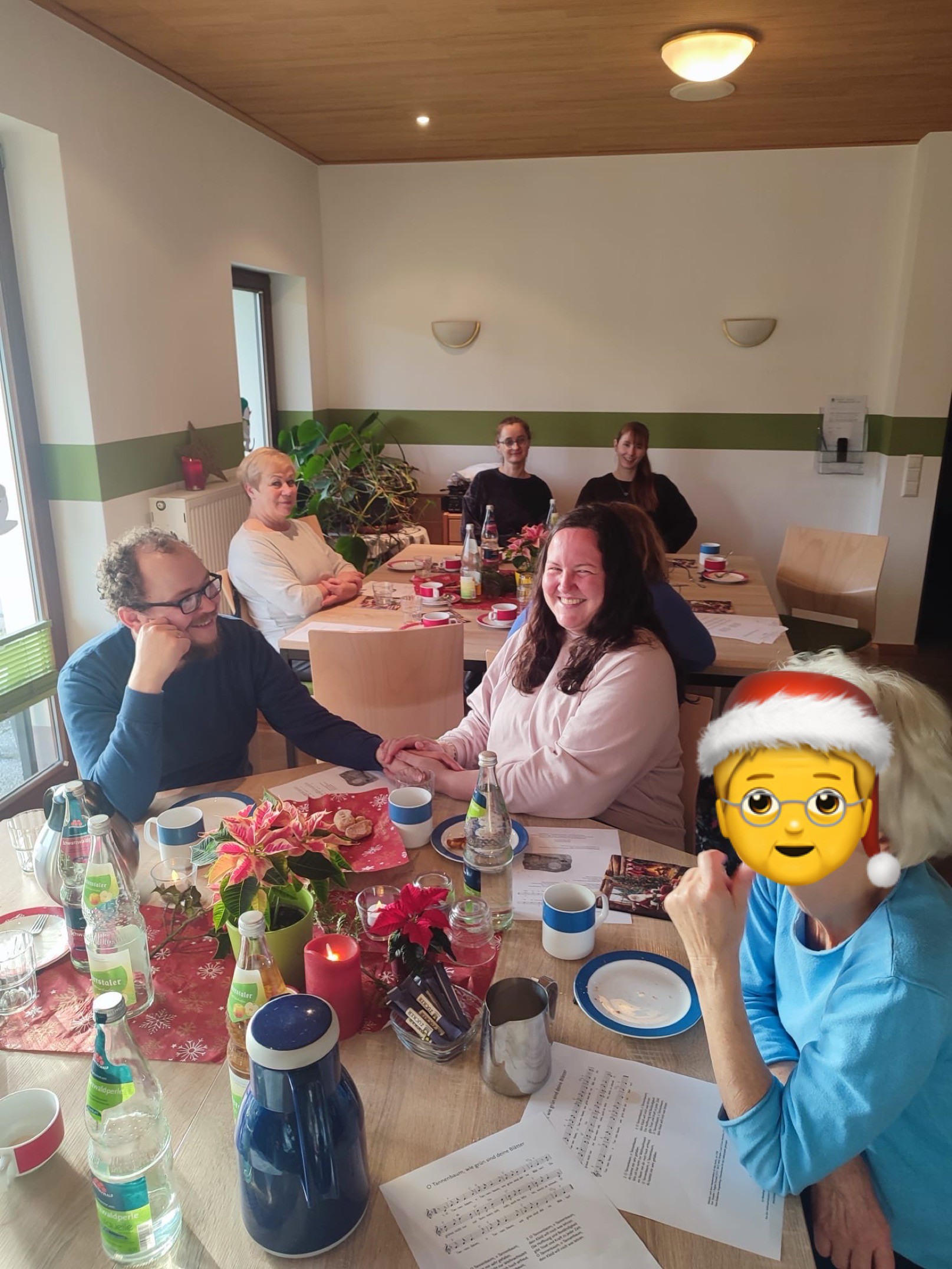 Gemeinsames Zusammensitzen