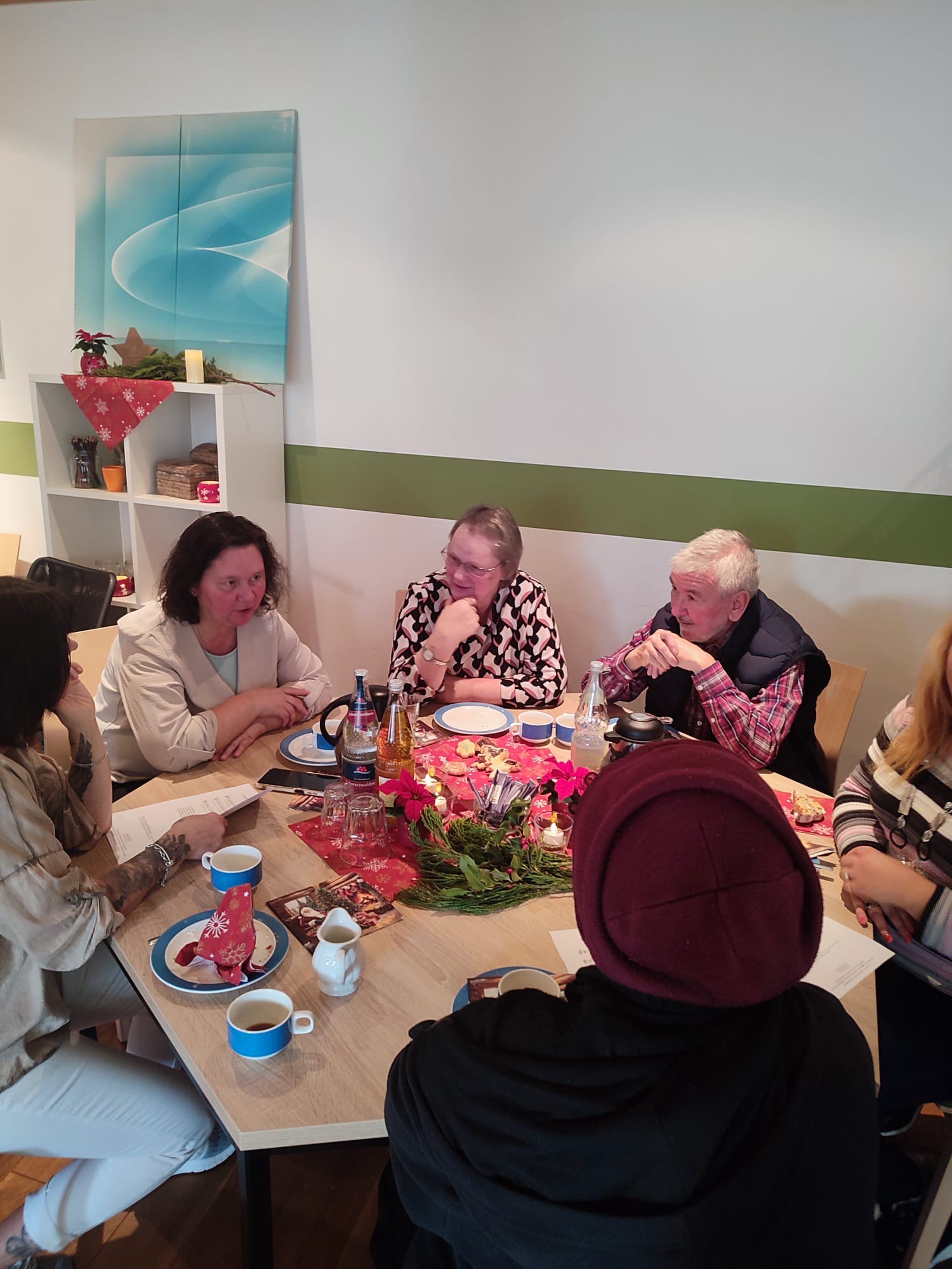 Gemeinsames Zusammensitzen