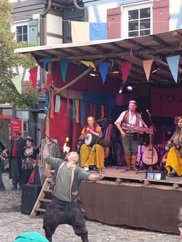 Konzert auf dem Mittelaltermarkt