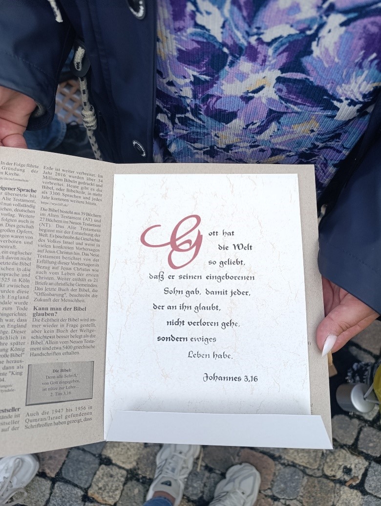 Ausstellung auf dem Mittelaltermarkt