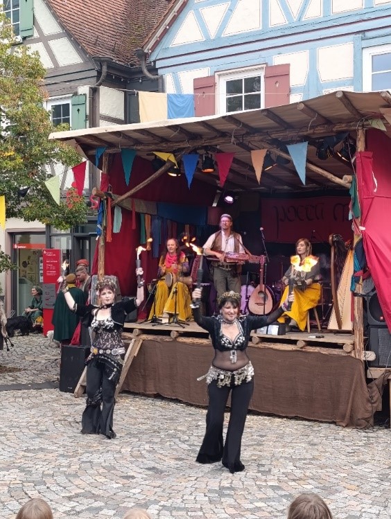 Konzert auf dem Mittelaltermarkt
