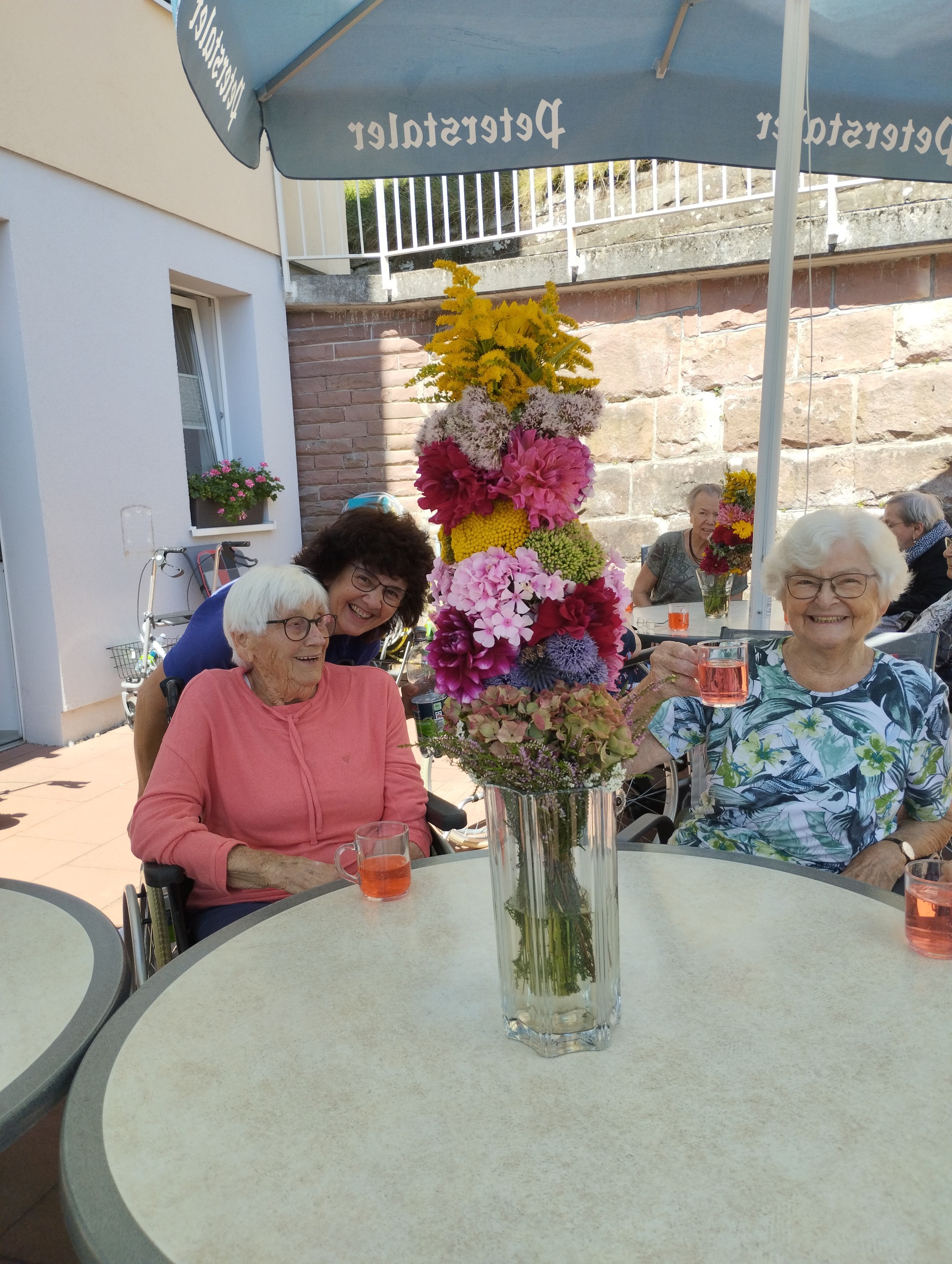 Selbstgebundener Kr&auml;uterb&uuml;schel