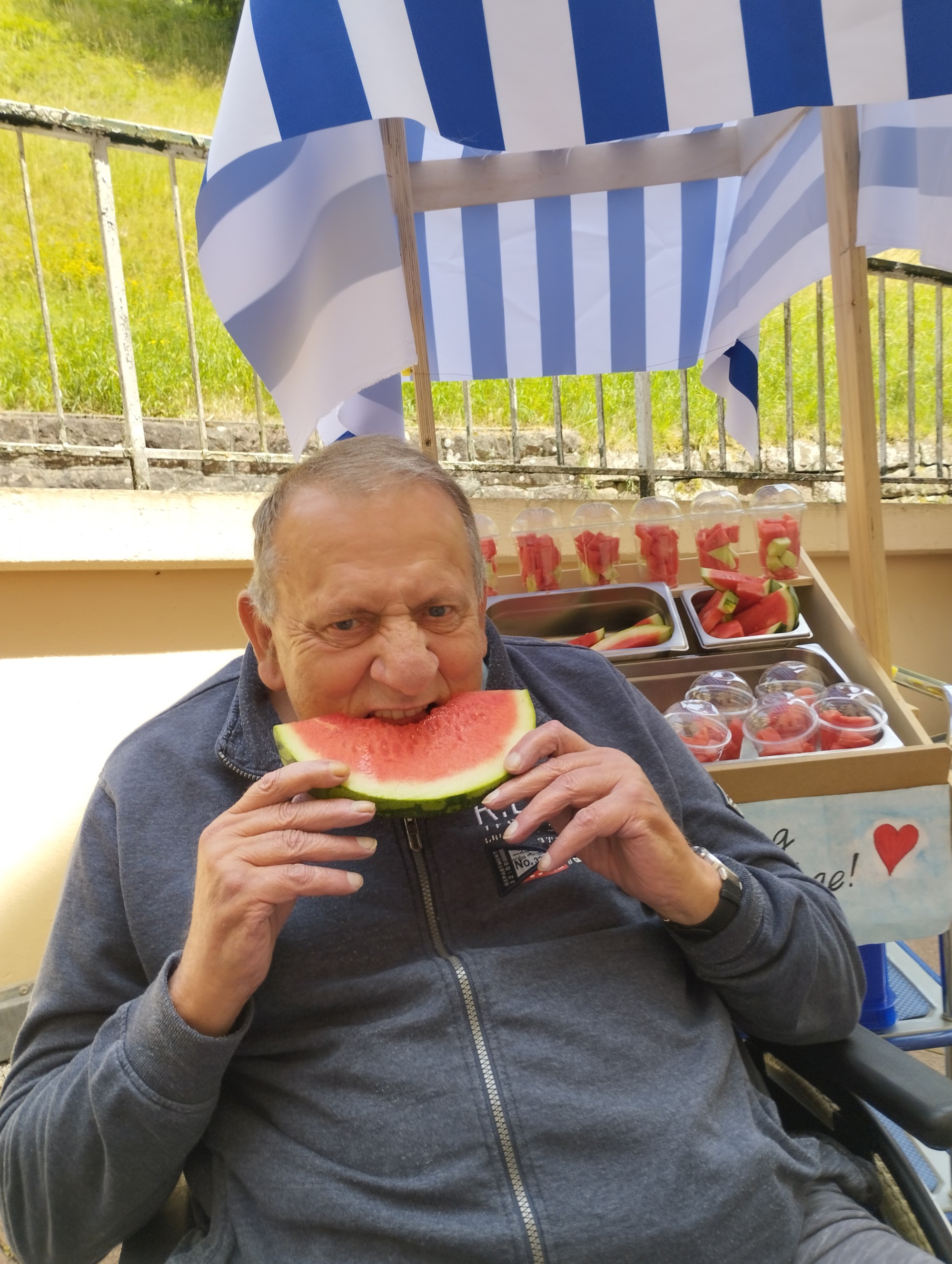 Verk&ouml;stigung der Wassermelonen