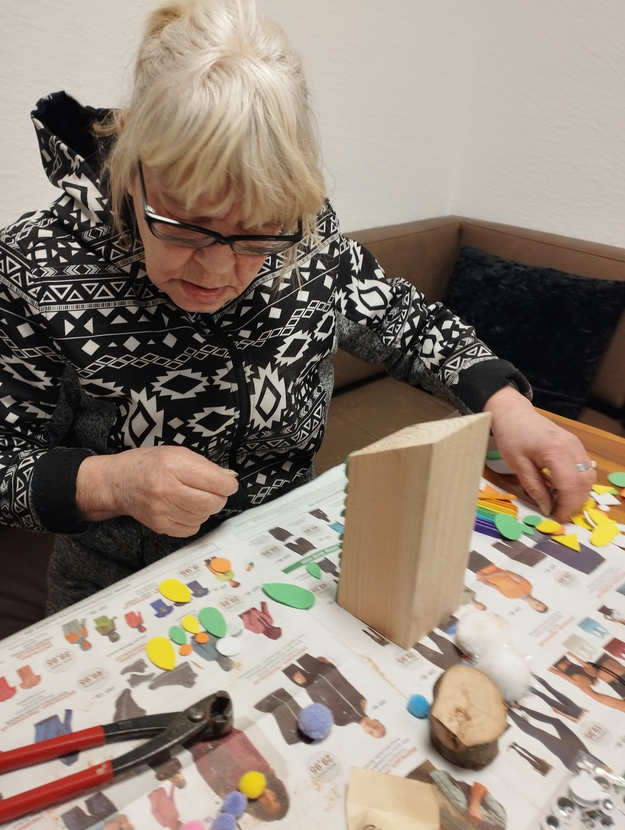 Vorbereiten der Materialien