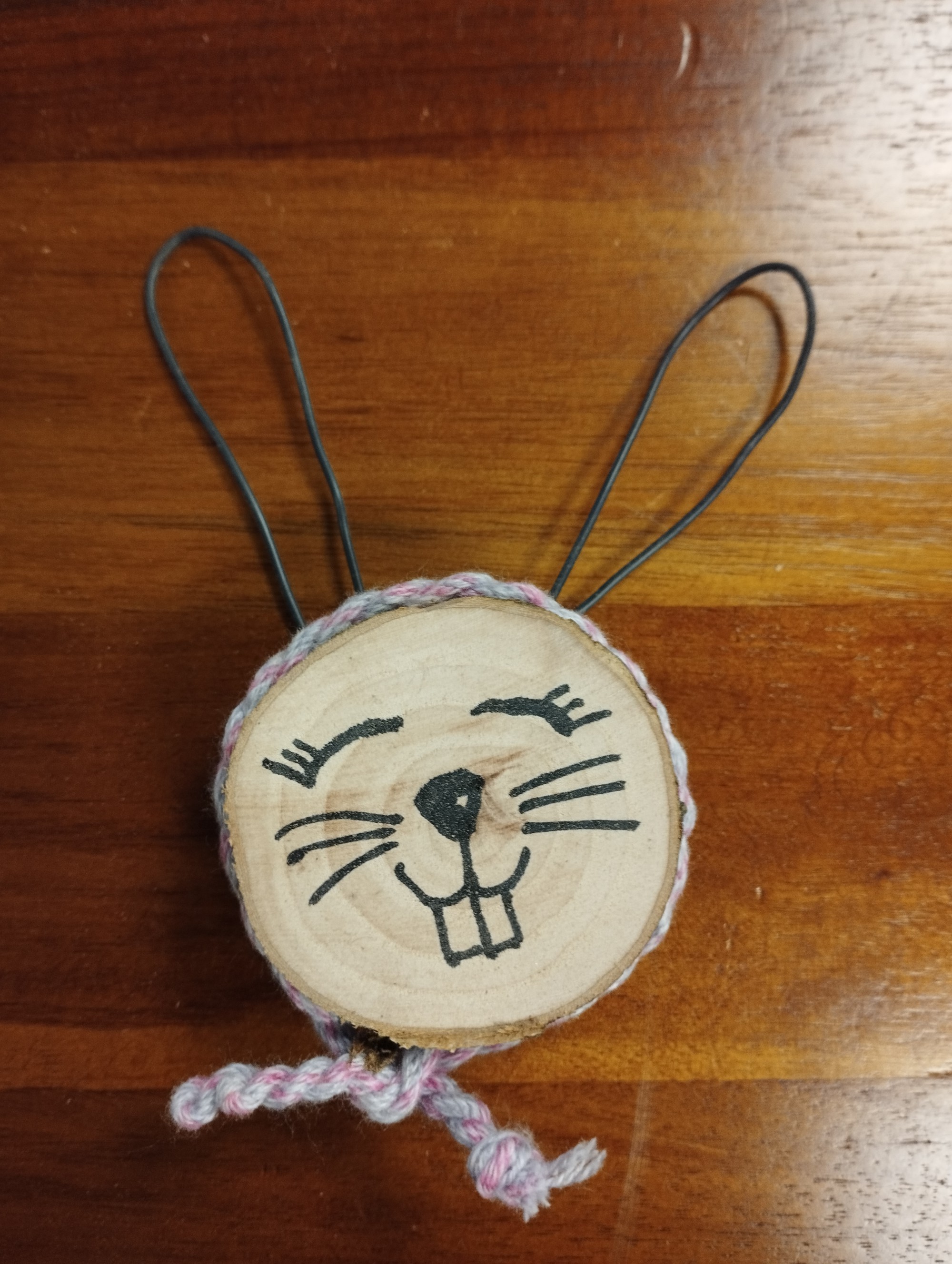 Fertig gestelltes Kunstwerk