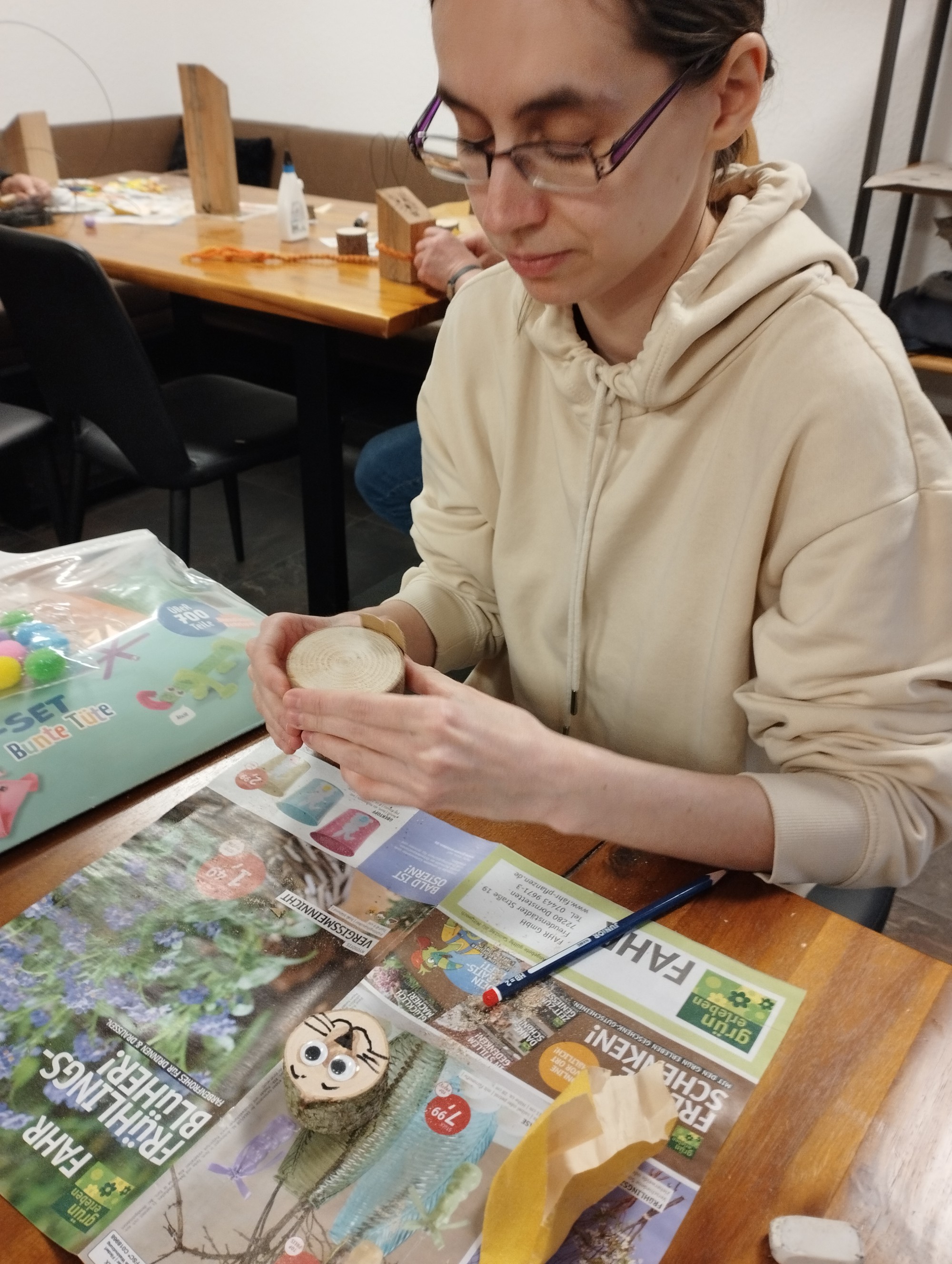 Vorbereiten der Materialien