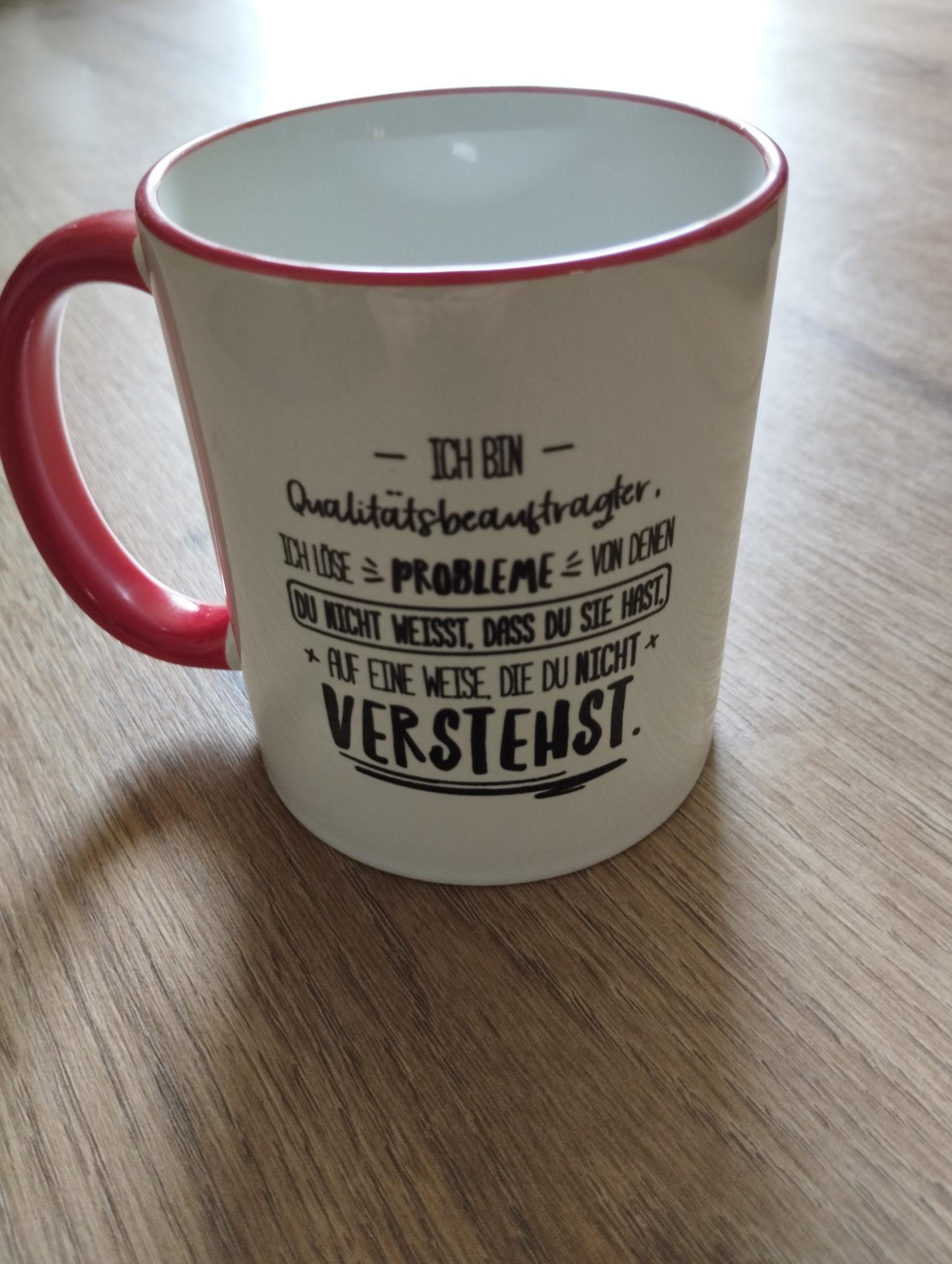 Geschenk für Qualitätsbeauftragte
