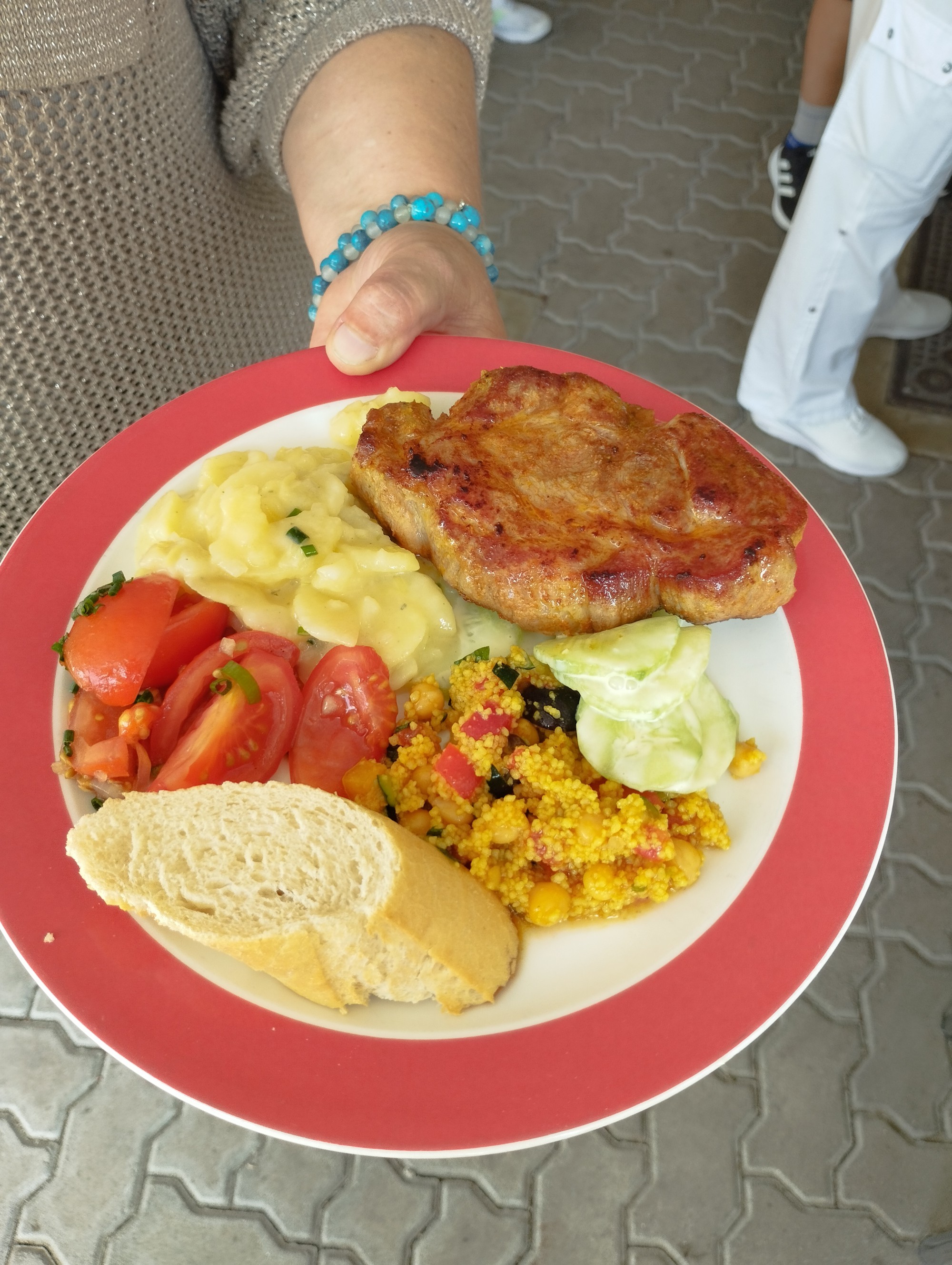 Auswahl vom Buffet