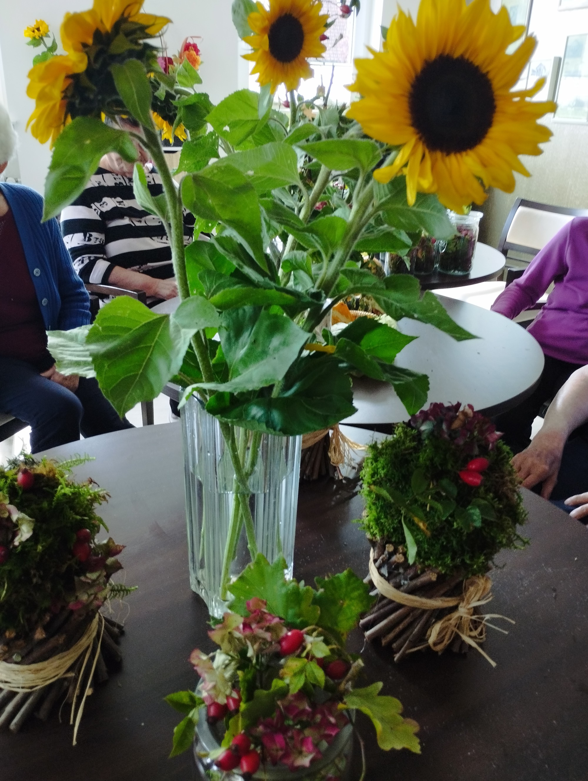 Beschm&uuml;cken von Vasen