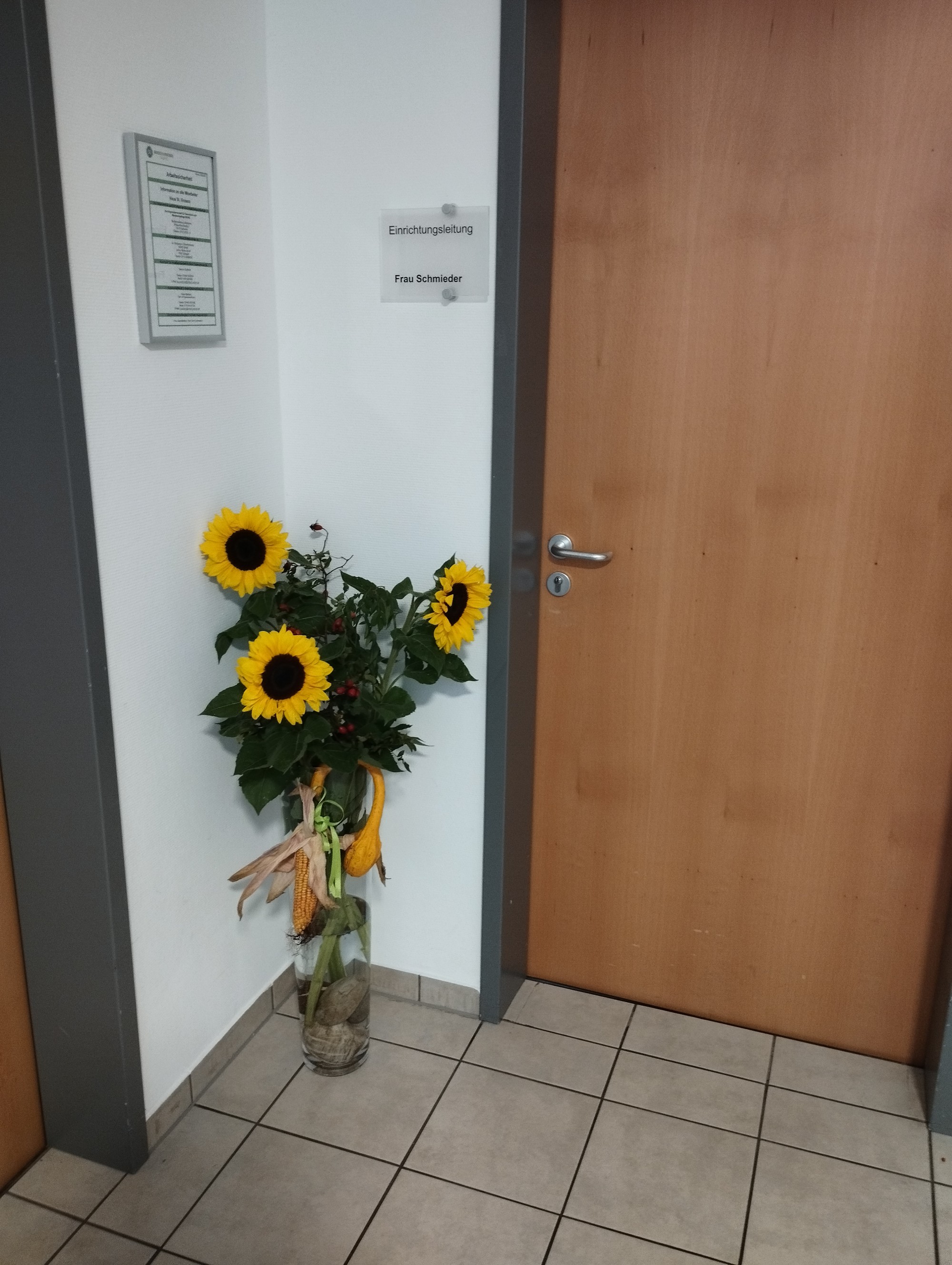 Ausgestellte Dekoration