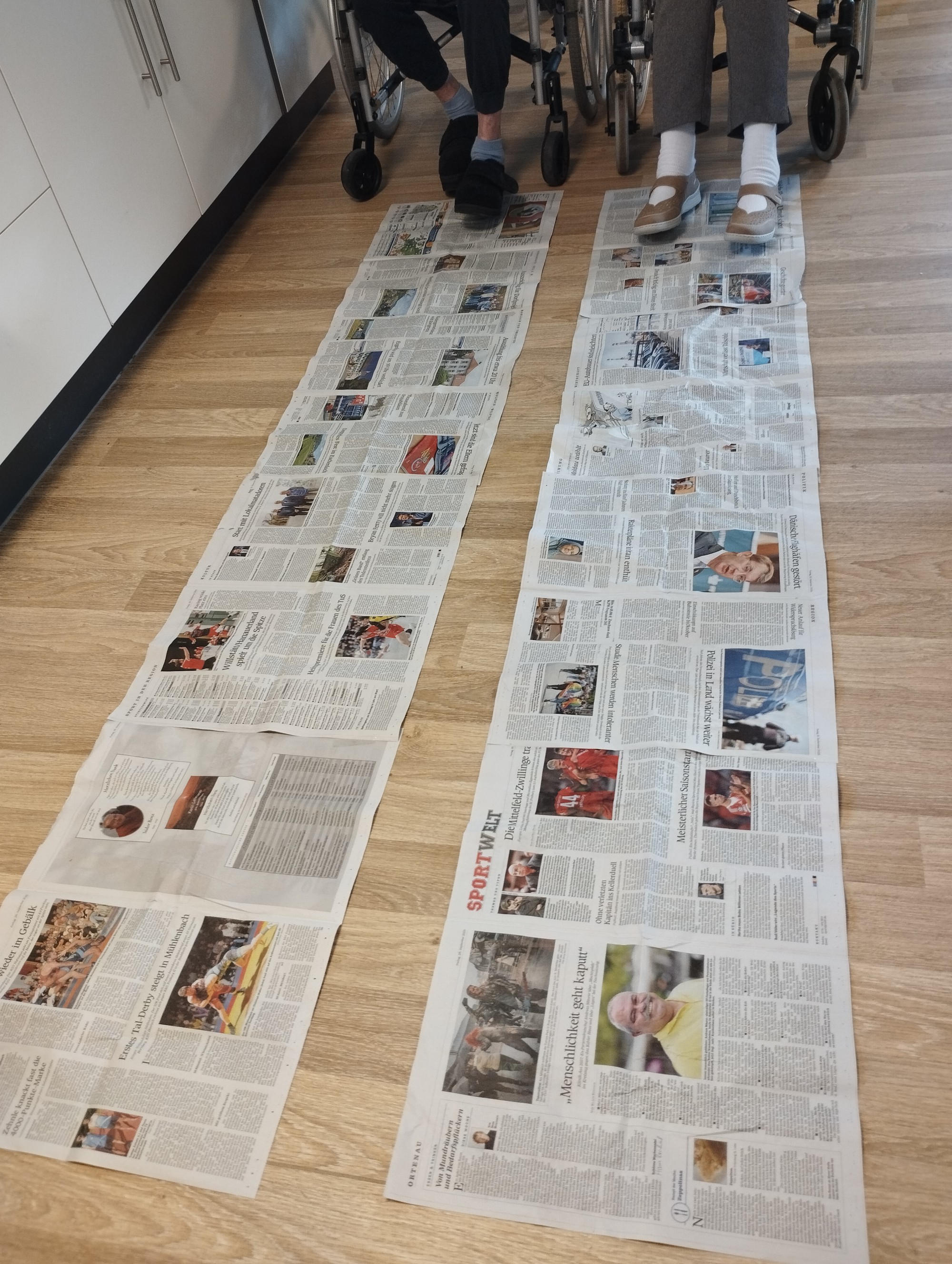 Zeitungslauf