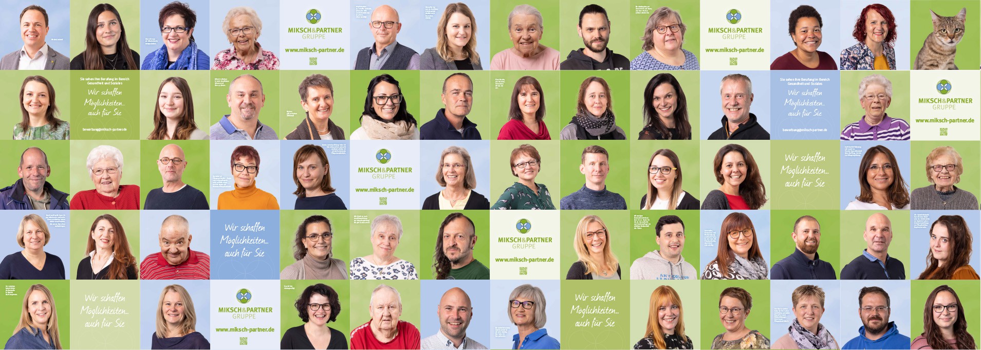 Menschen bei Miksch und Partner, Soziale Berufe, Ausbildung, Soziales Jahr, Jobs,Pflegefachkräfte, Senioren, Seniorinnen